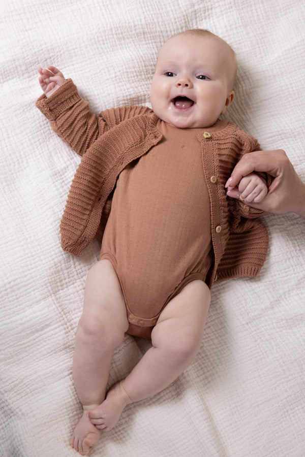 Scout Boxy Oversized Romper Bruin