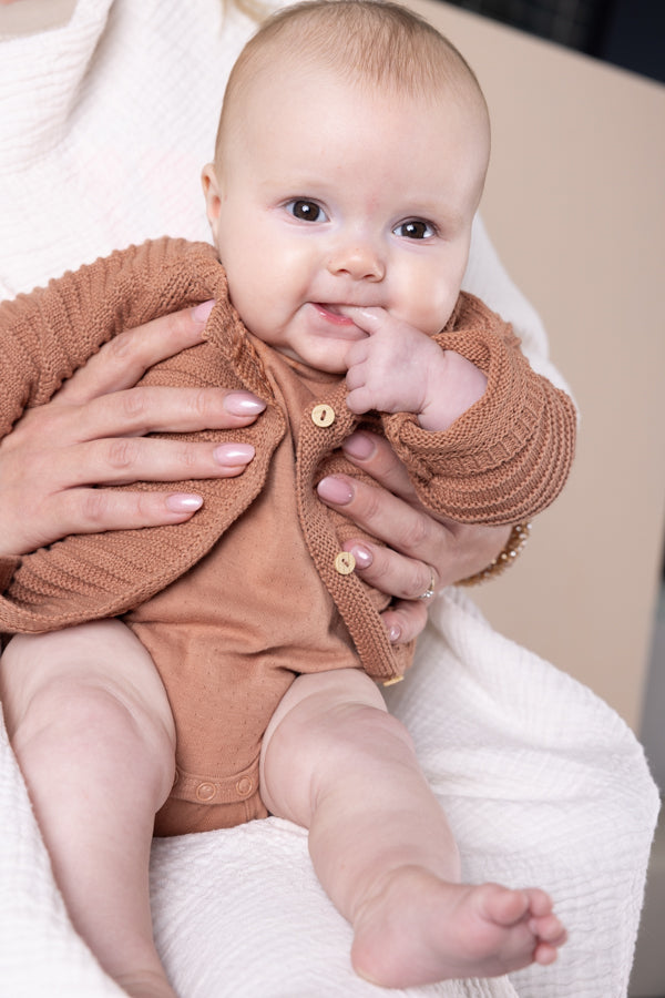 Scout Boxy Oversized Romper Bruin
