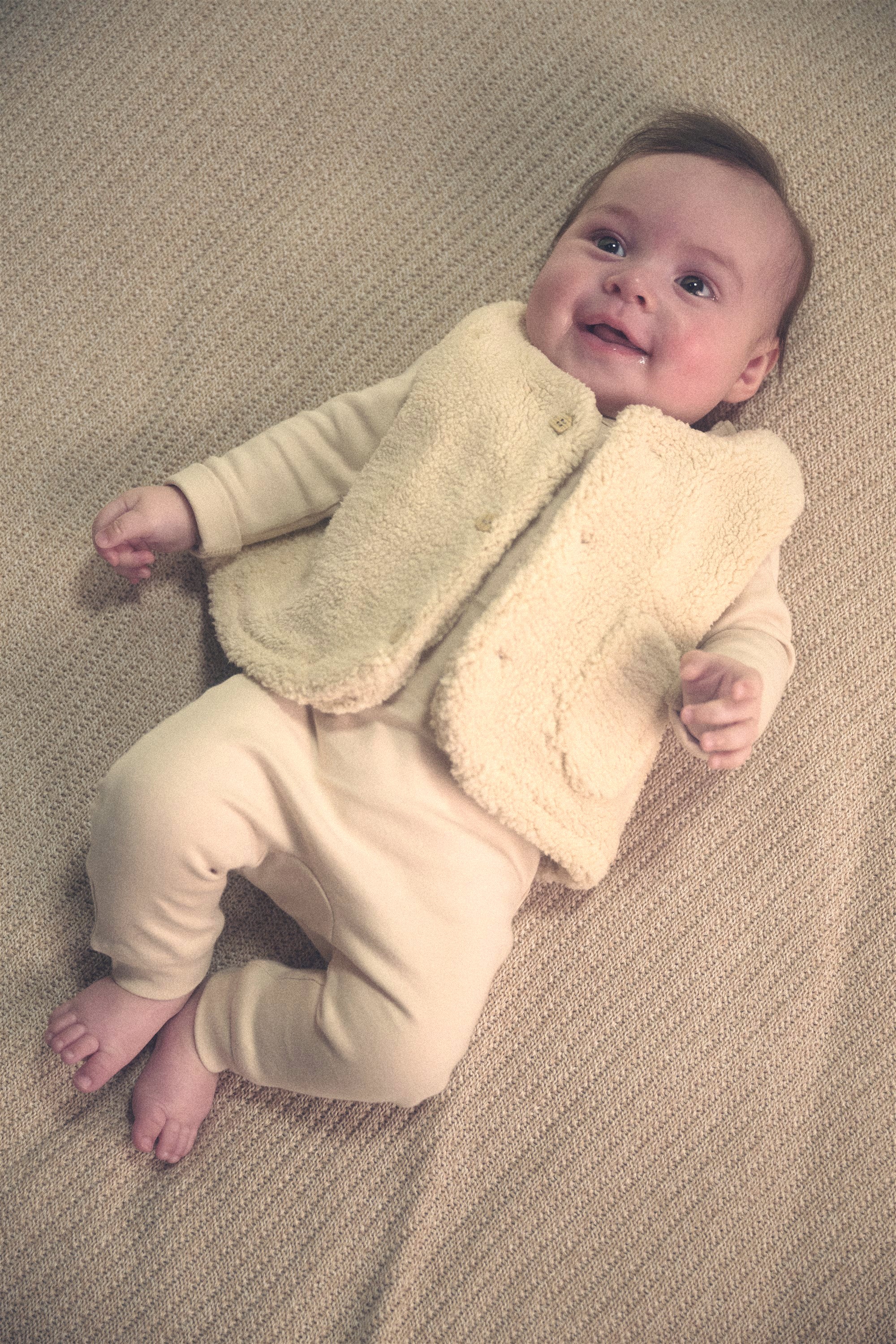 Stormy 2-piece Set: Romper+Jogger Legging Oatmeal