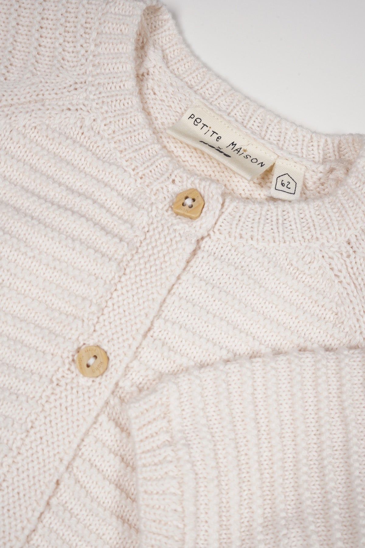 Kiki Knitted Cardigan Natural White