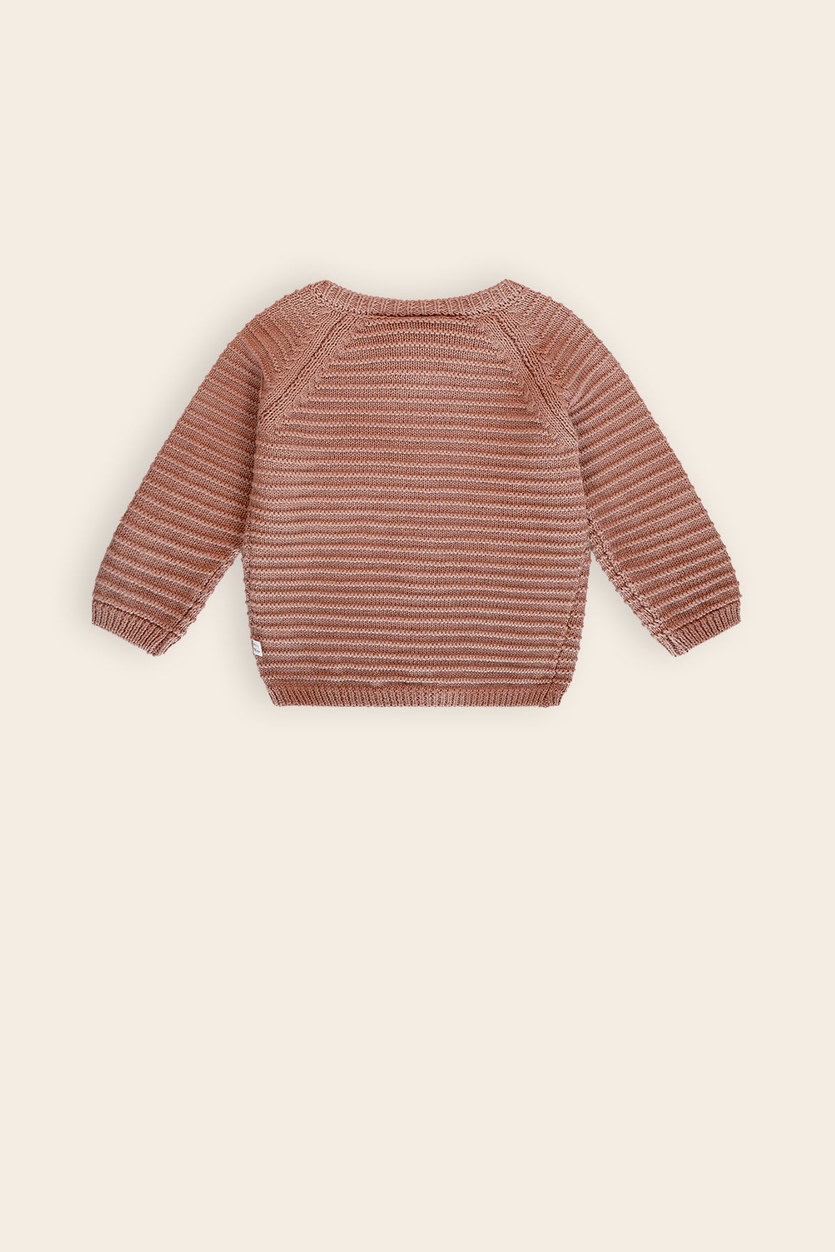 Kiki Gebreid Vest Bruin