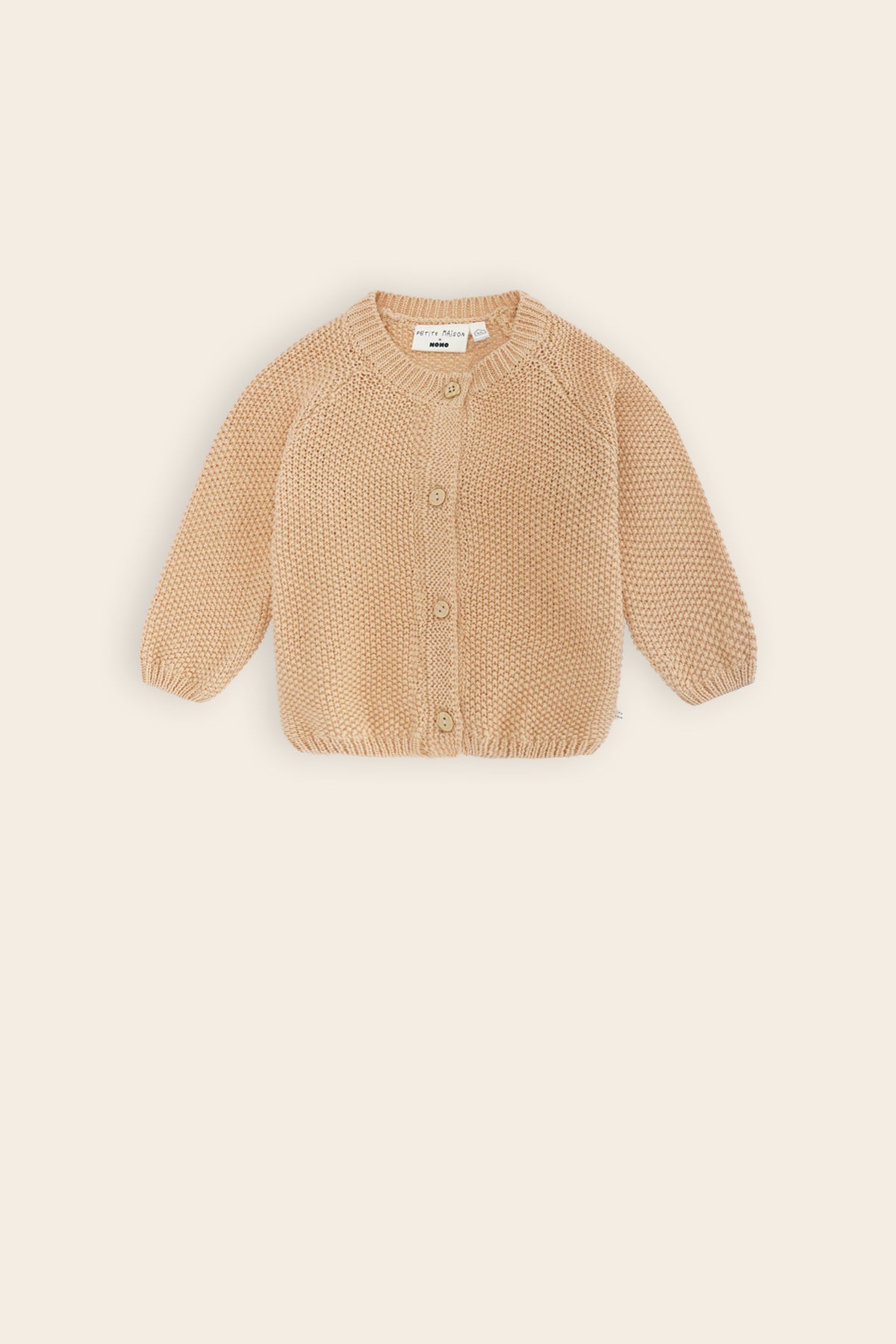 Kiki Gebreid Vest Oranje