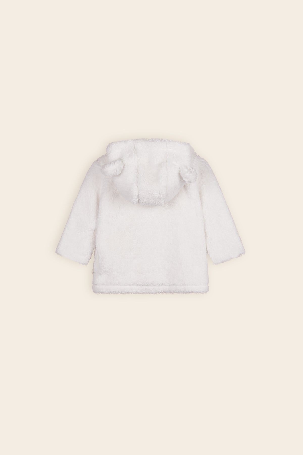Keddy Teddy Jacket with Hood Natural White