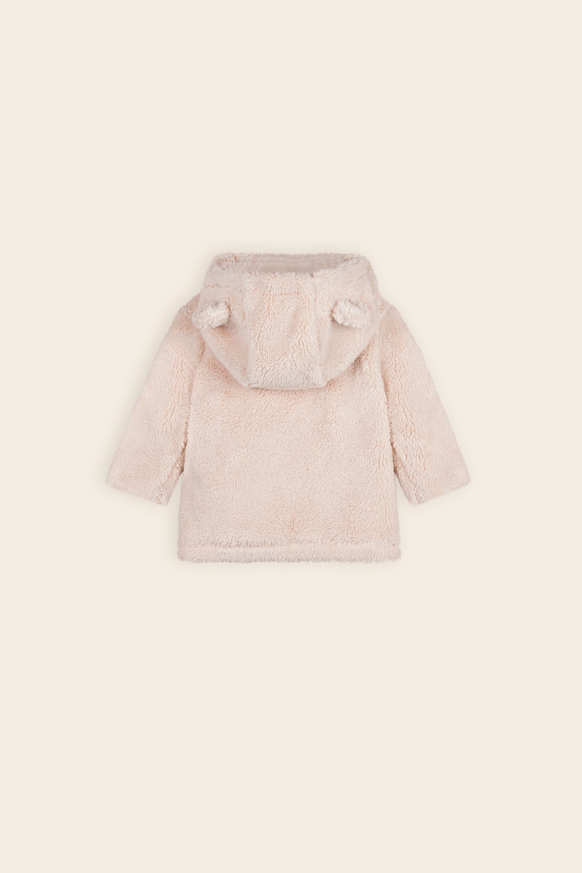 Keddy Teddy Jacket with Hood Oatmeal