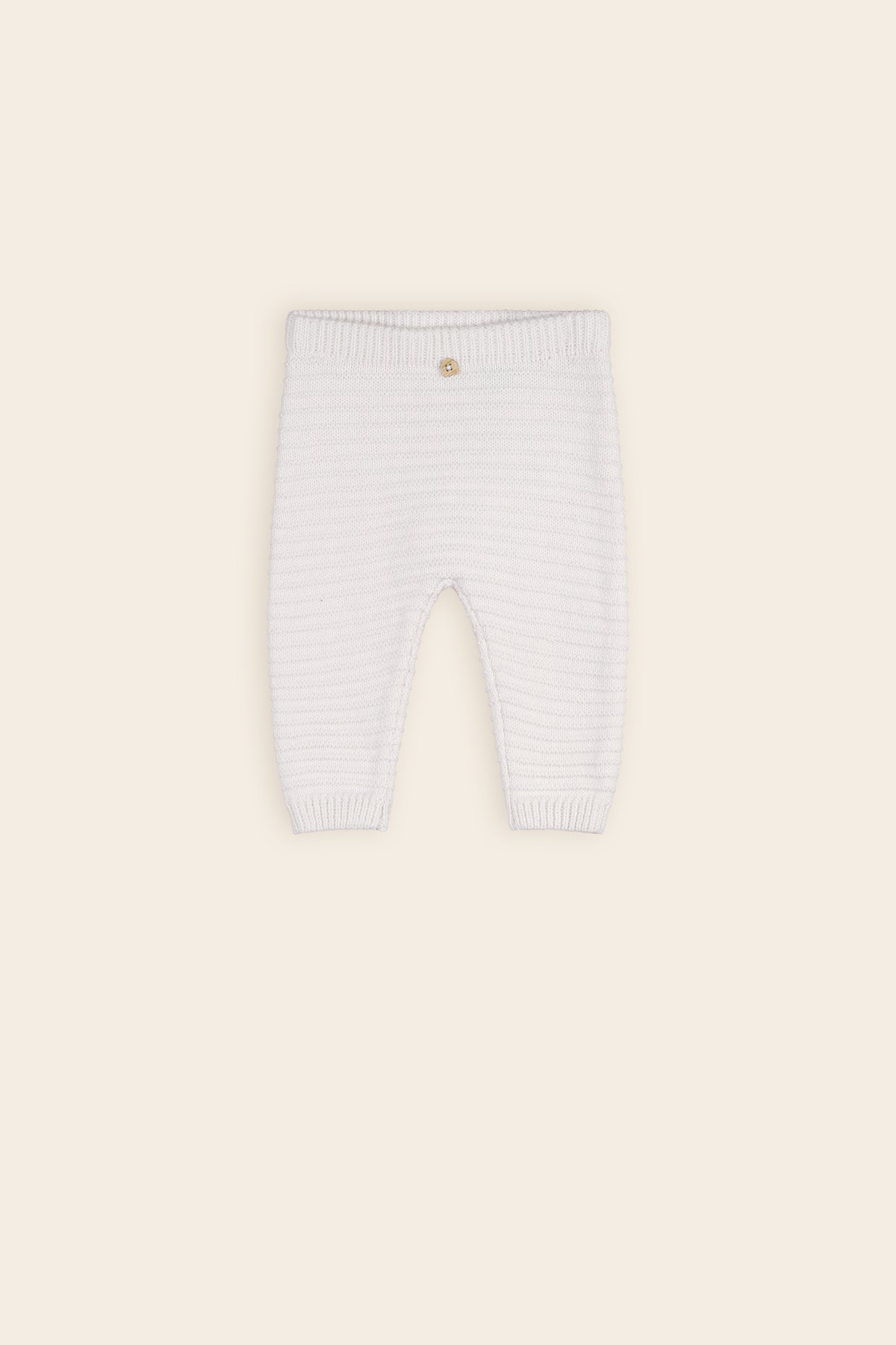 Seol Gebreide Broek Natural White