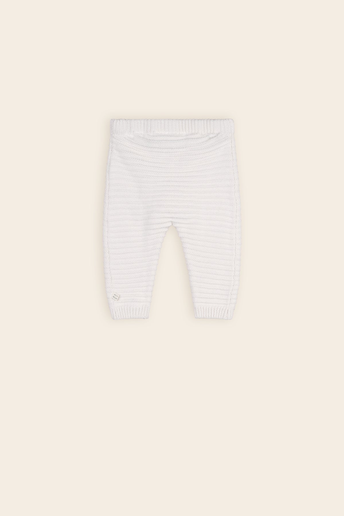 Seol Gebreide Broek Natural White