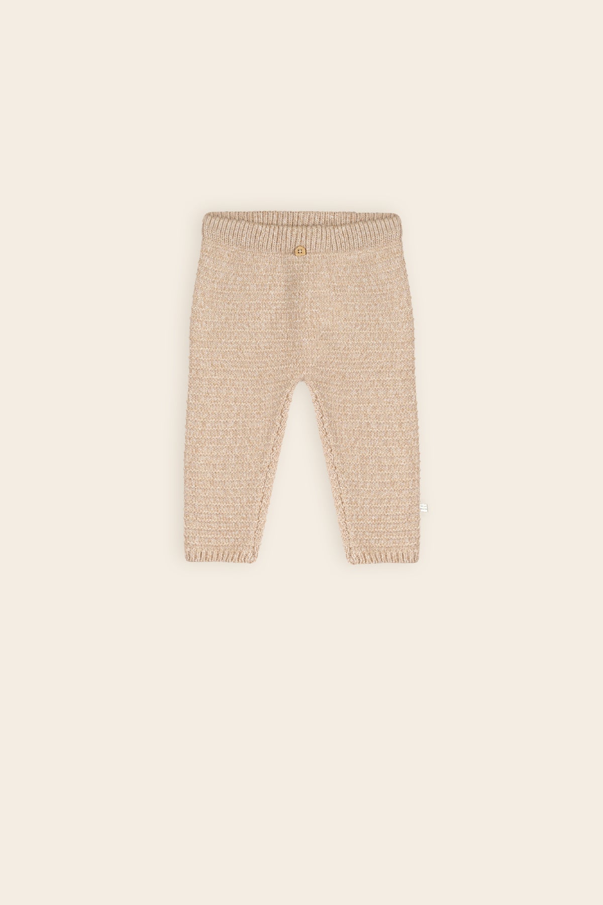 Baby Knitted Pants Oatmeal