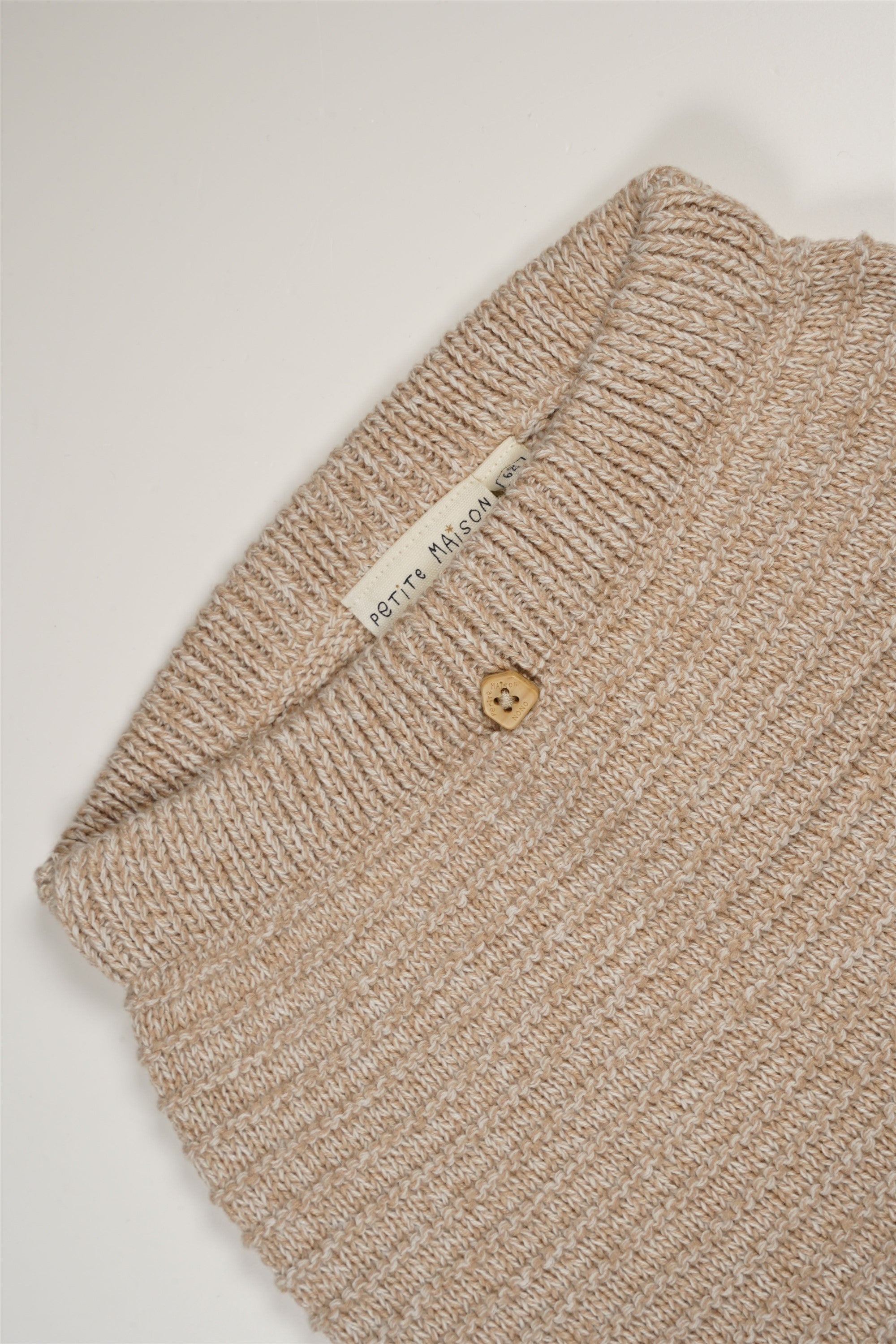 Baby Knitted Pants Oatmeal