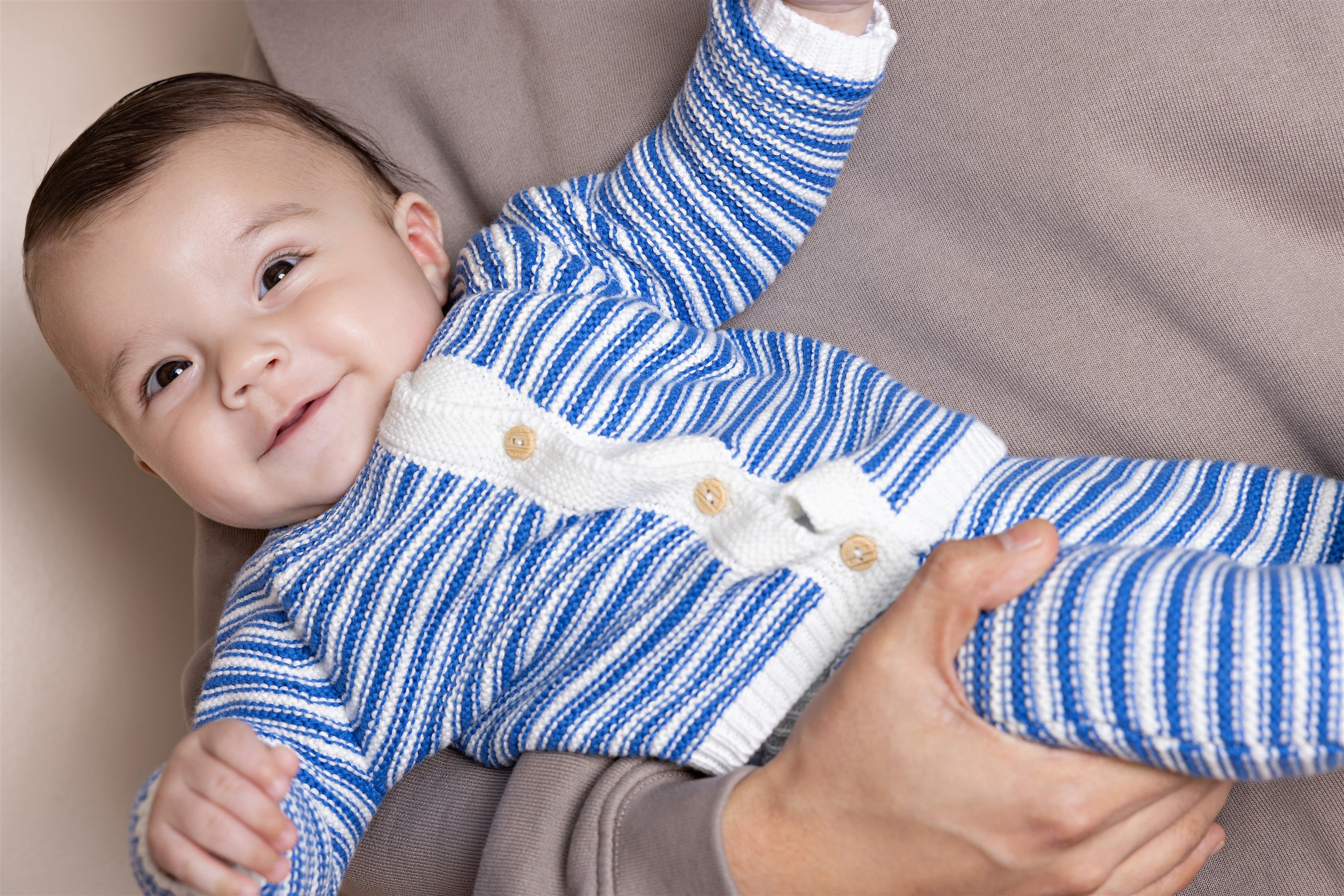 Seol Gebreide Broek Blauw