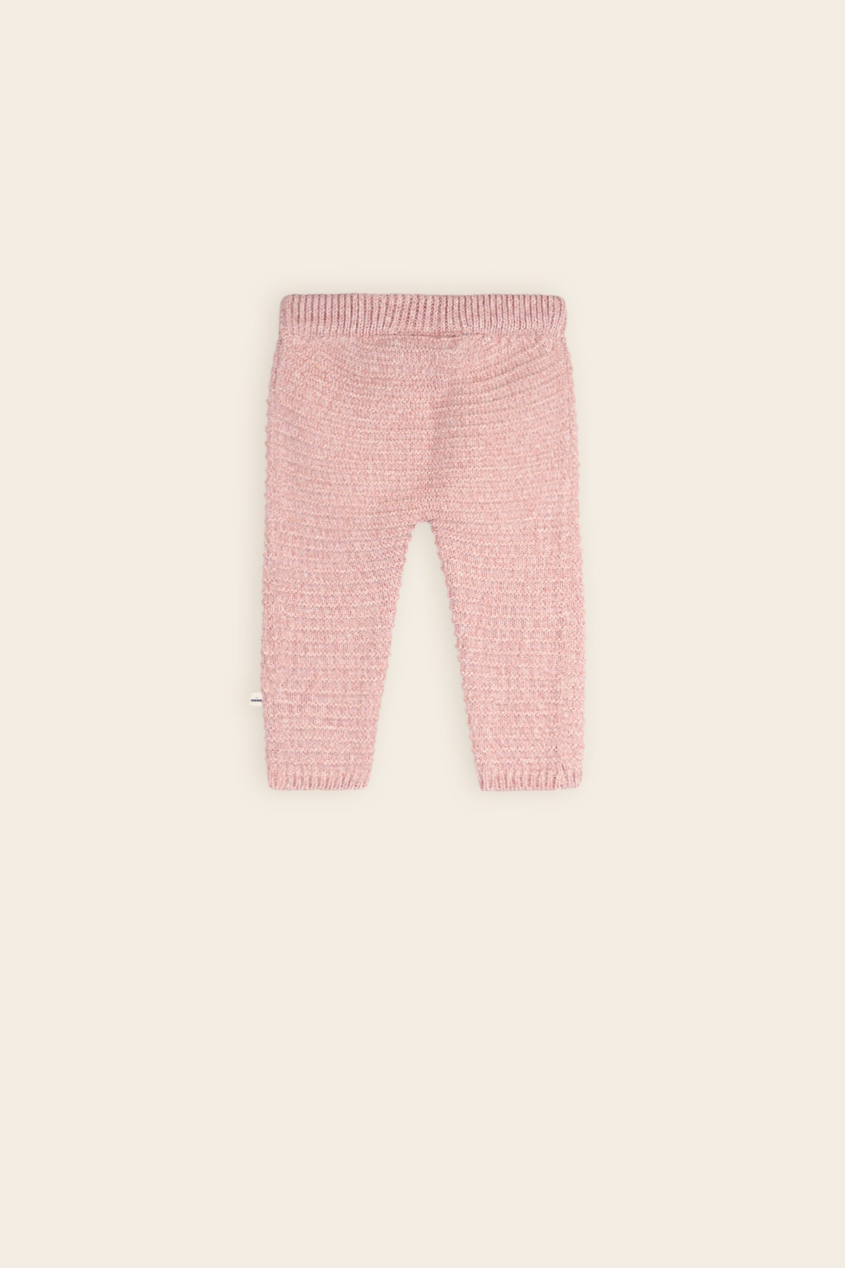 Seol Gebreide Broek Pastel Pink
