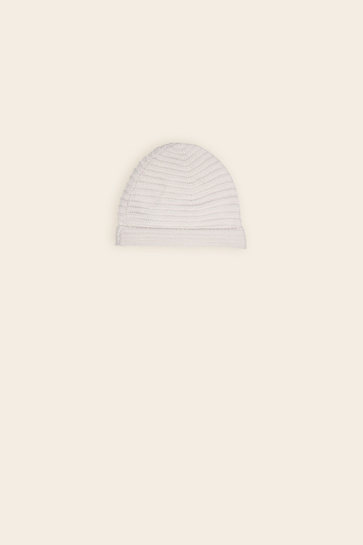 Riri Knitted Hat Natural White