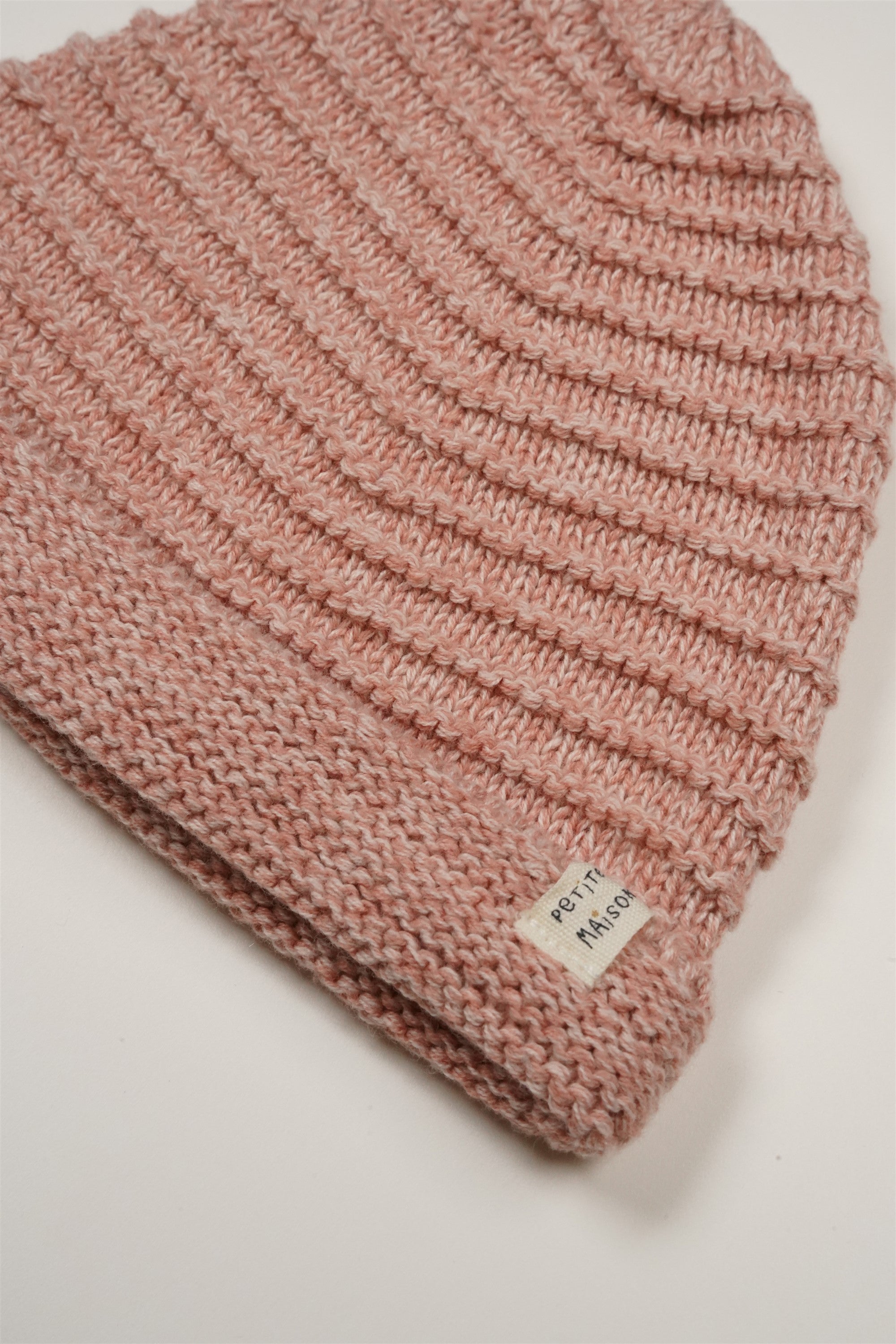 Riri Gebreide Muts Pastel Pink