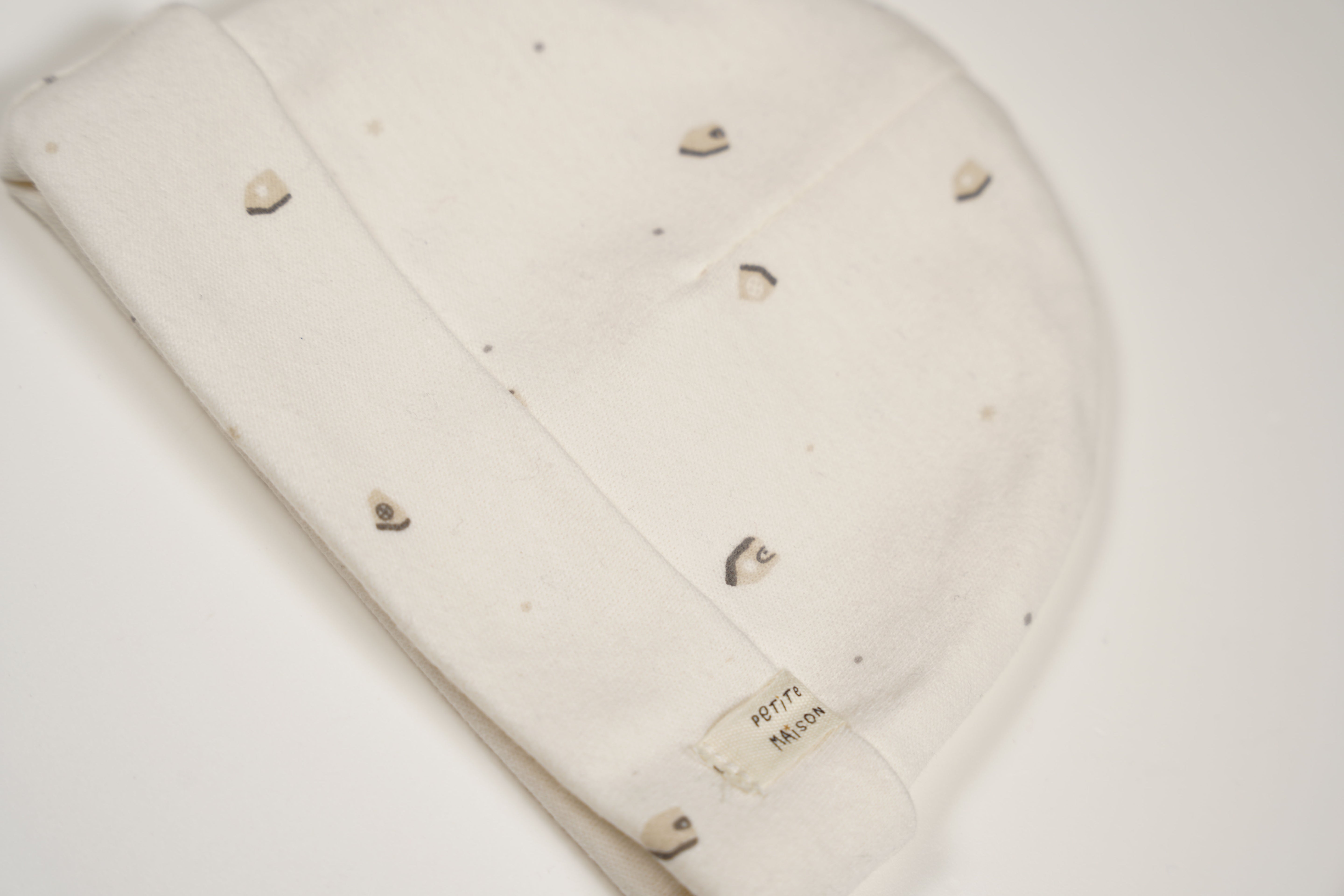 Baby Hat & Scratch Mitts Set Gray