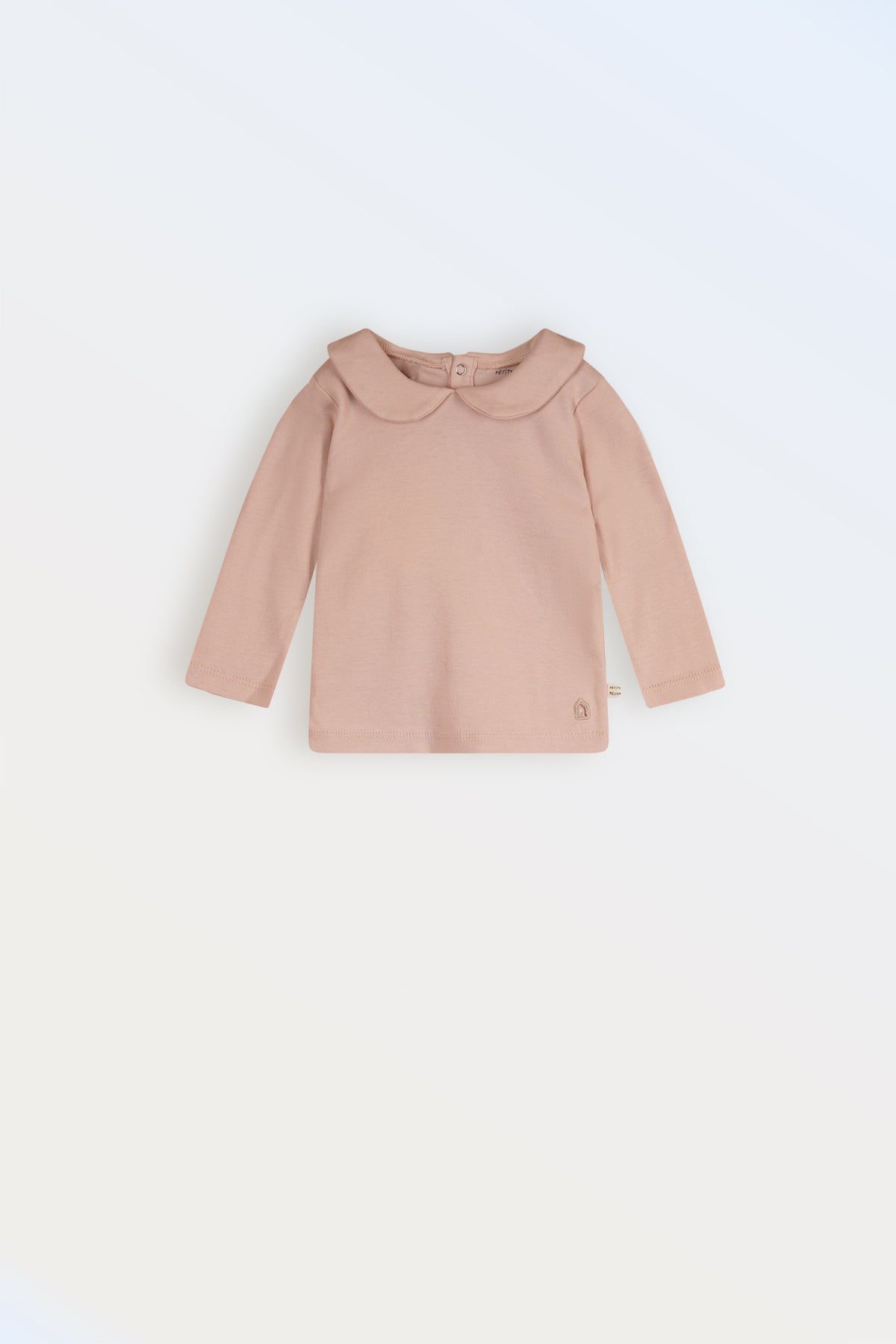 Baby Tshirt Round Collar Pink