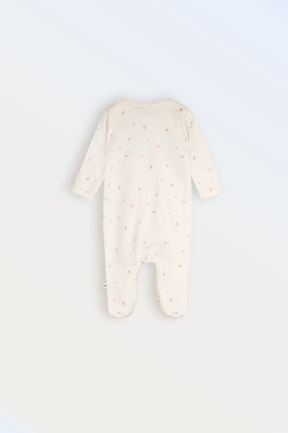 Baby Suit Pink Print