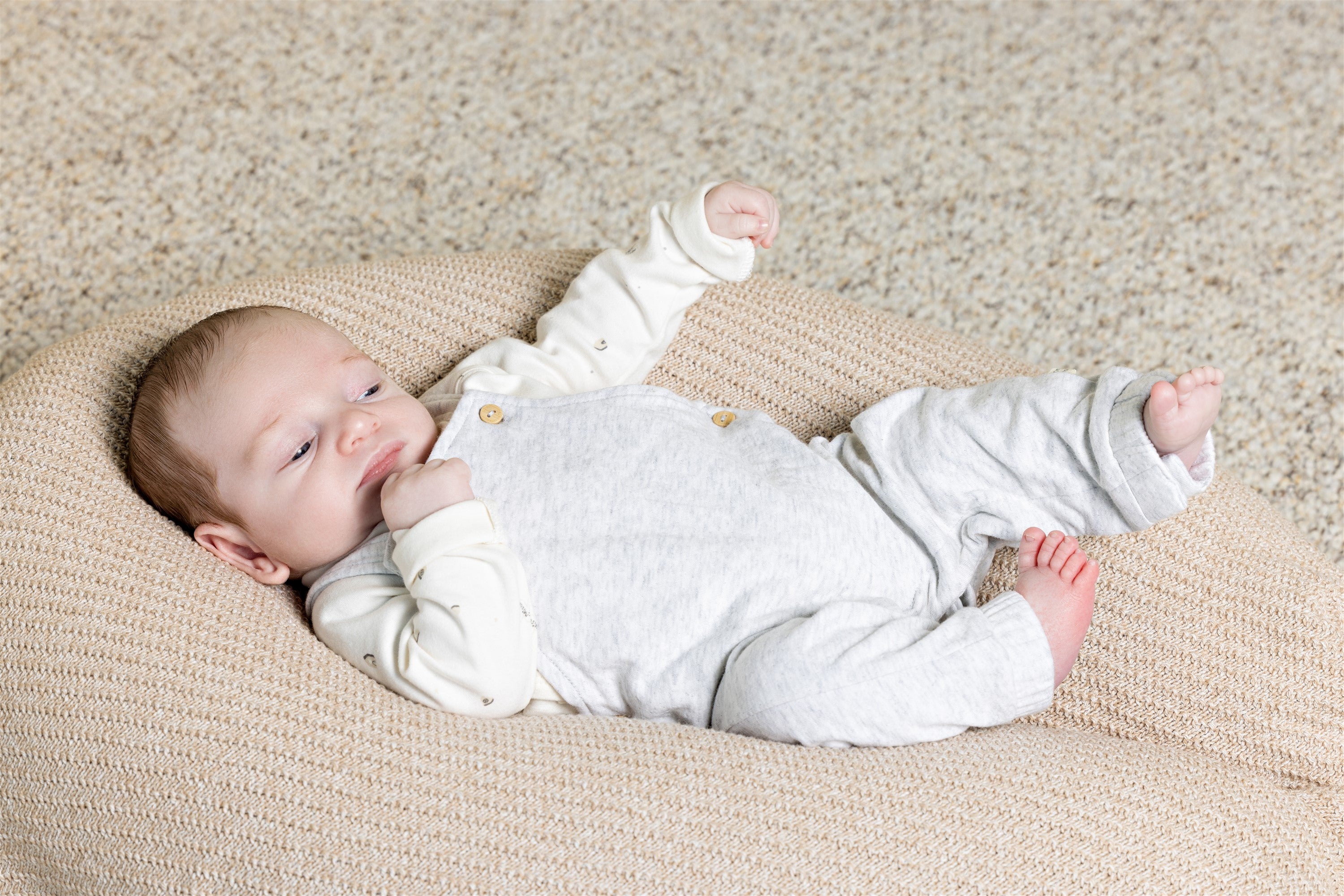 Baby Salopet Gray Melange
