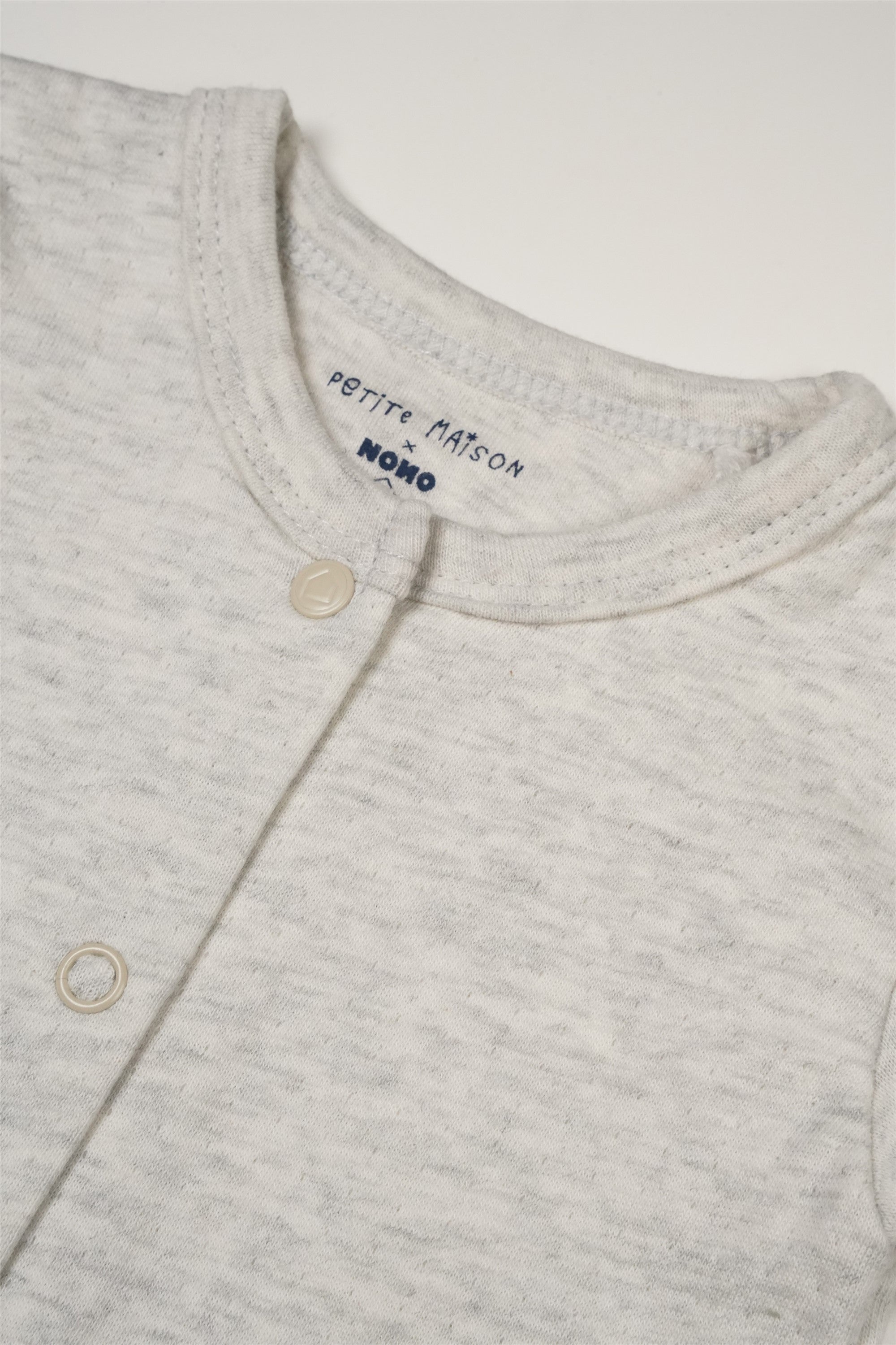 Baby Suit Gray Melange