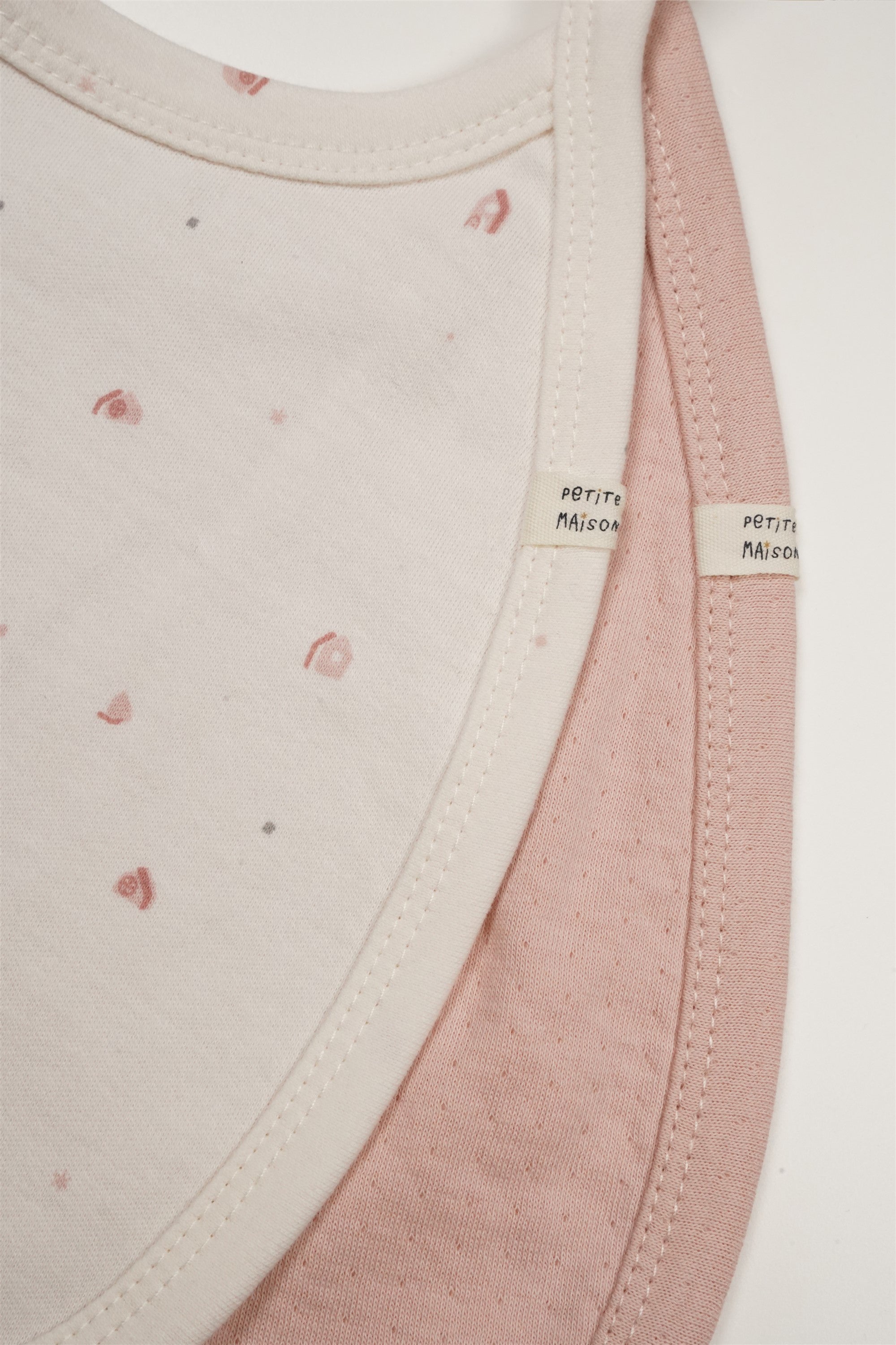 Baby 2-Pack Bib Pink