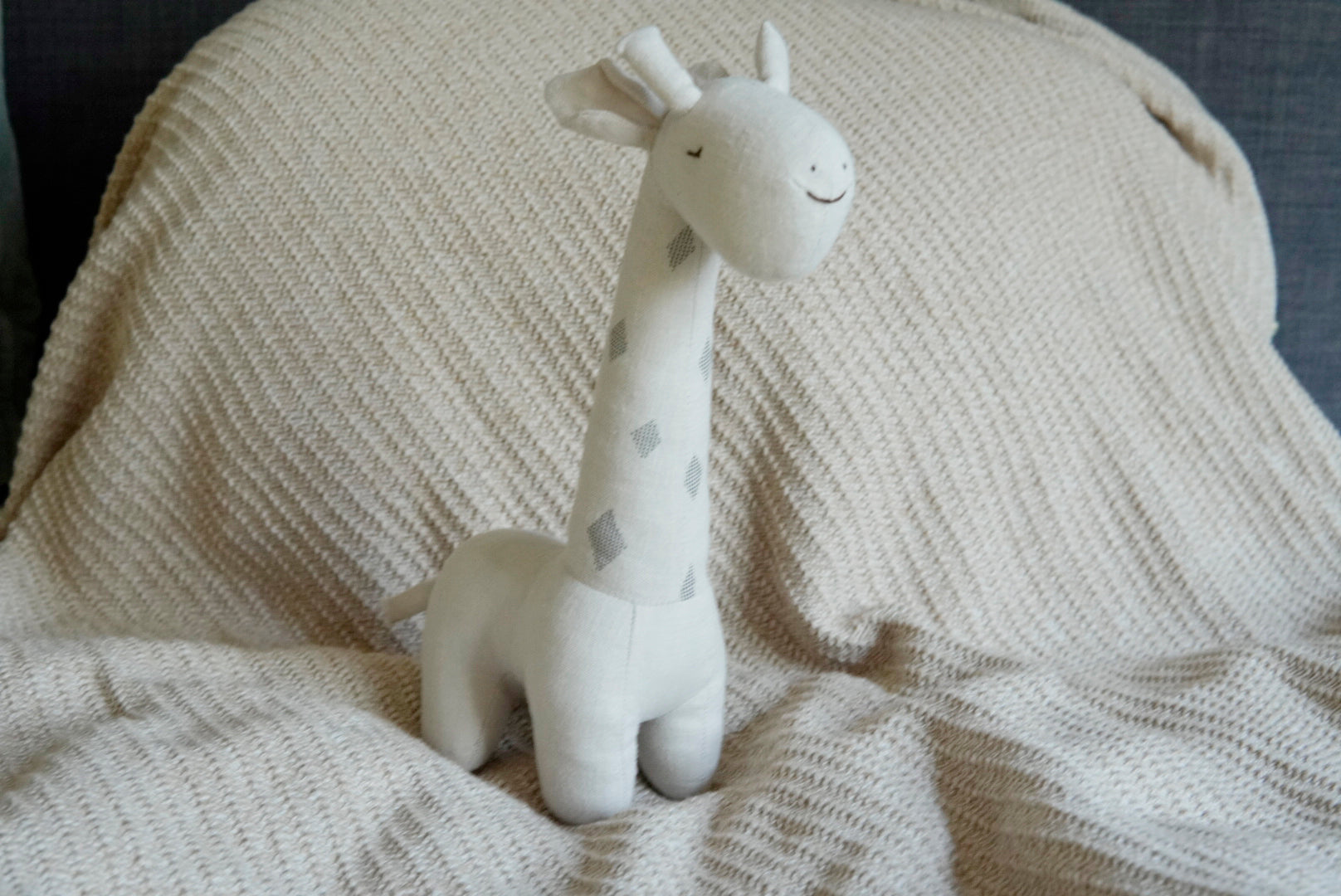 Giraffe Zachte Knuffel Oatmeal