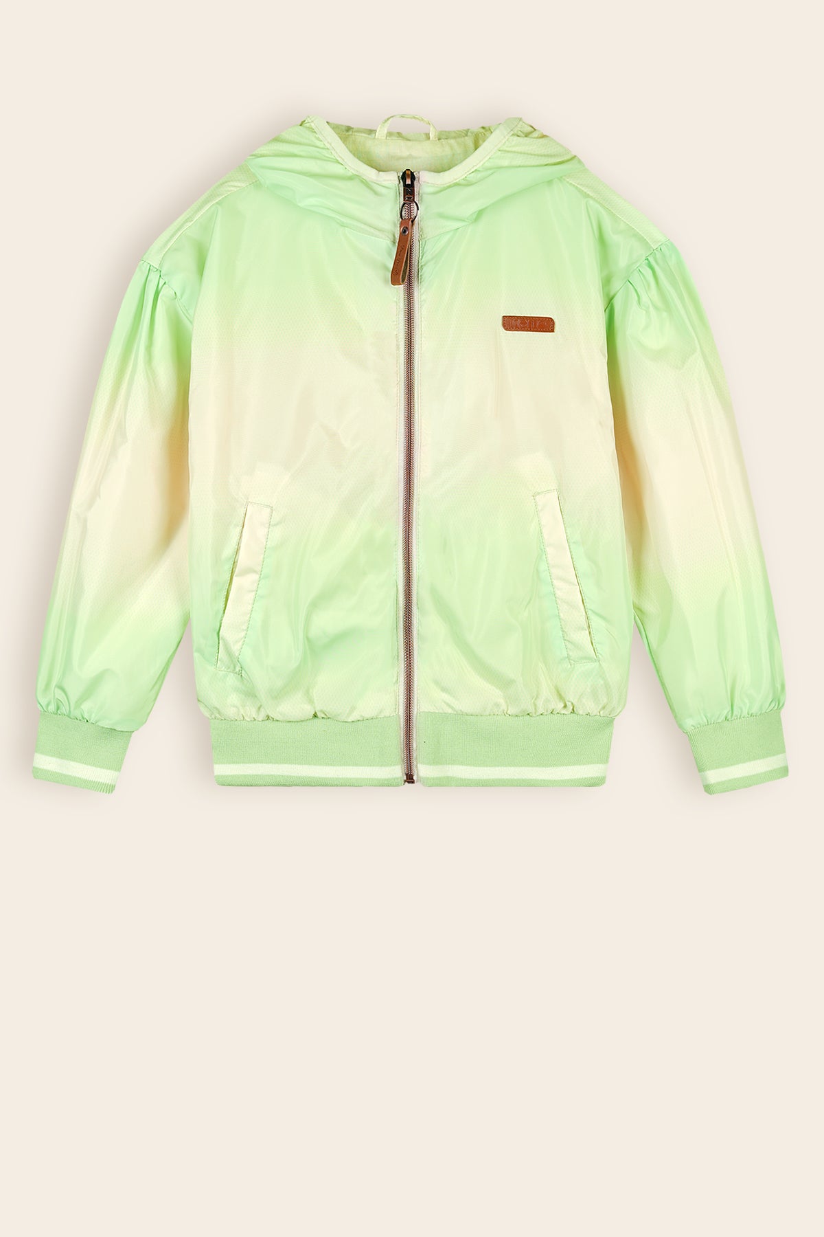 Beau Gradient Print Zomerjas Groen