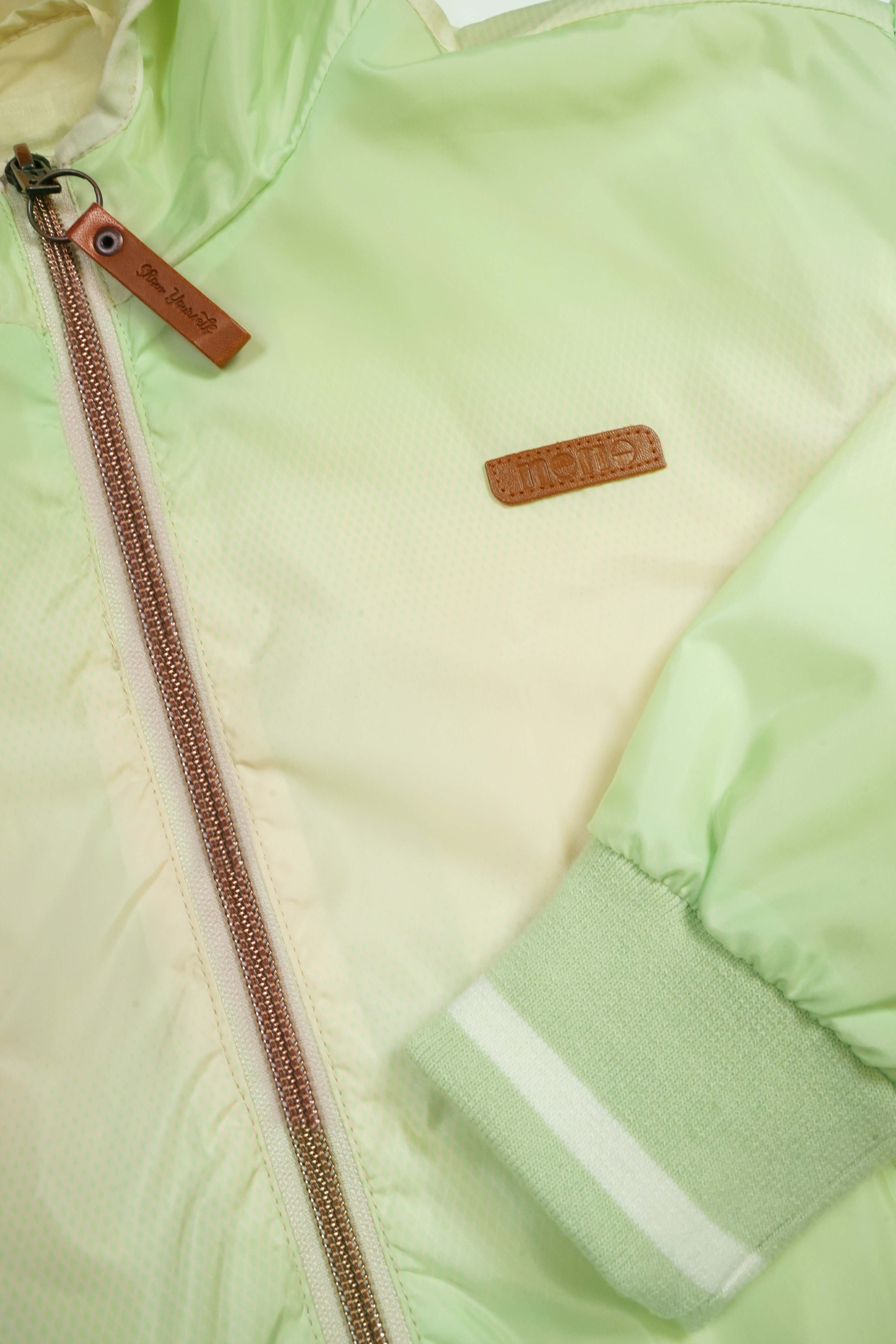 Beau Gradient Print Zomerjas Groen