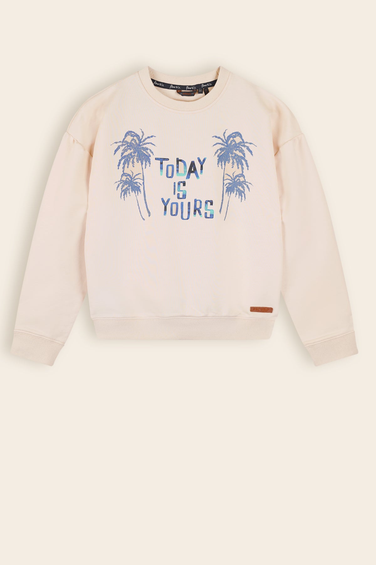 Kimo Sweater with Print Ivory
