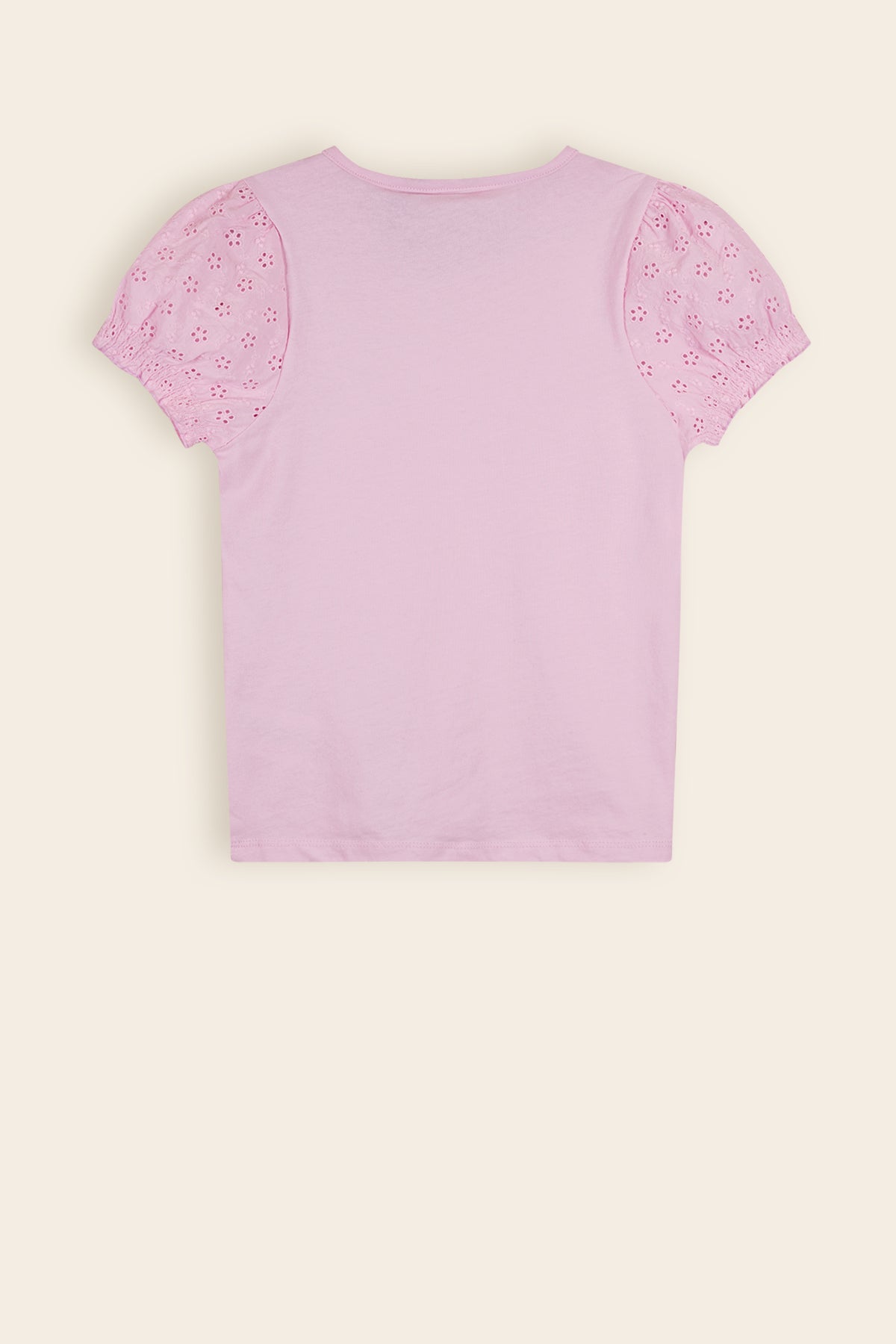 Kantal T-Shirt Puff Sleeve Pink