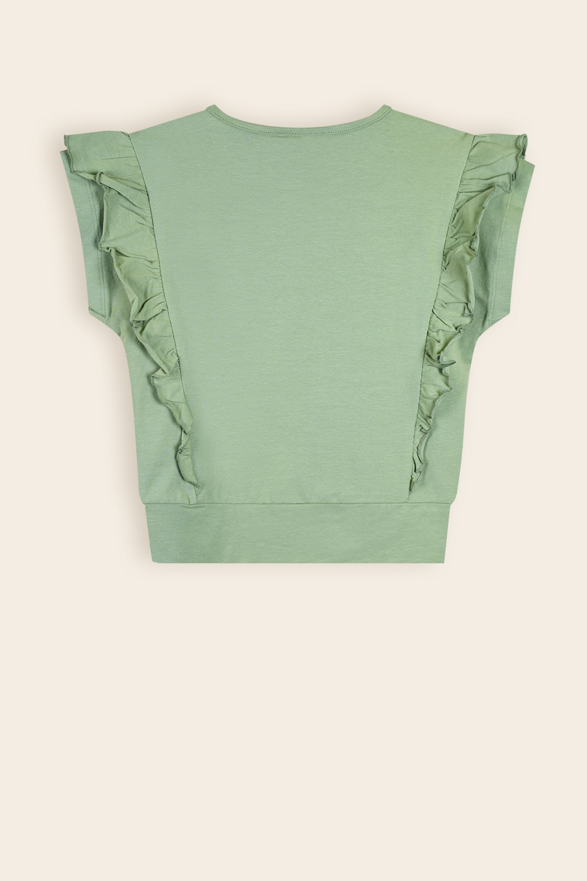 Kety T-Shirt with Smock Sage Green