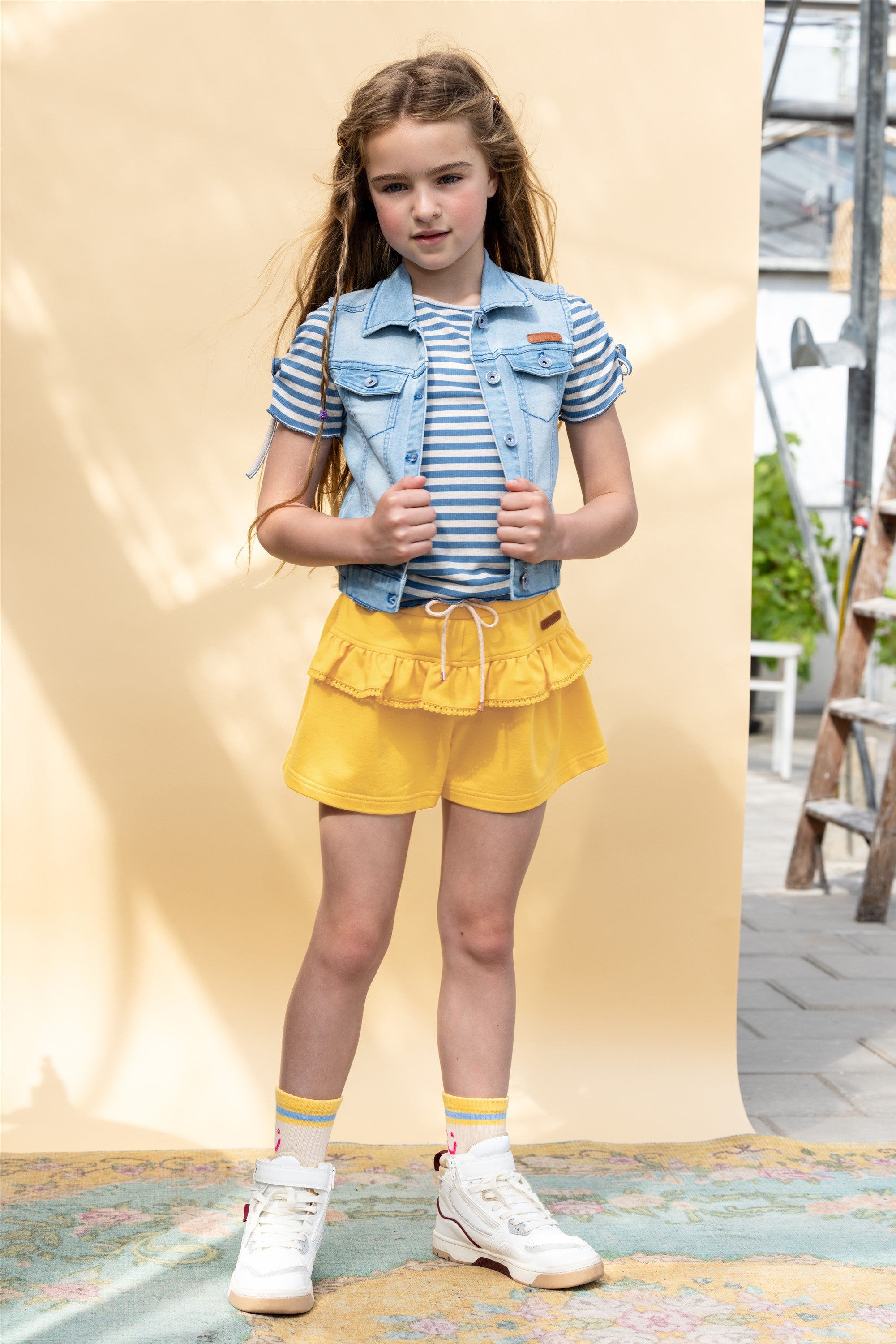 Kim Striped Tshirt Blue