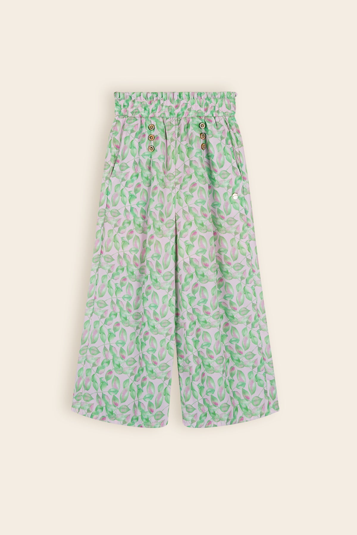 Sofia Geprinte Culotte Roze