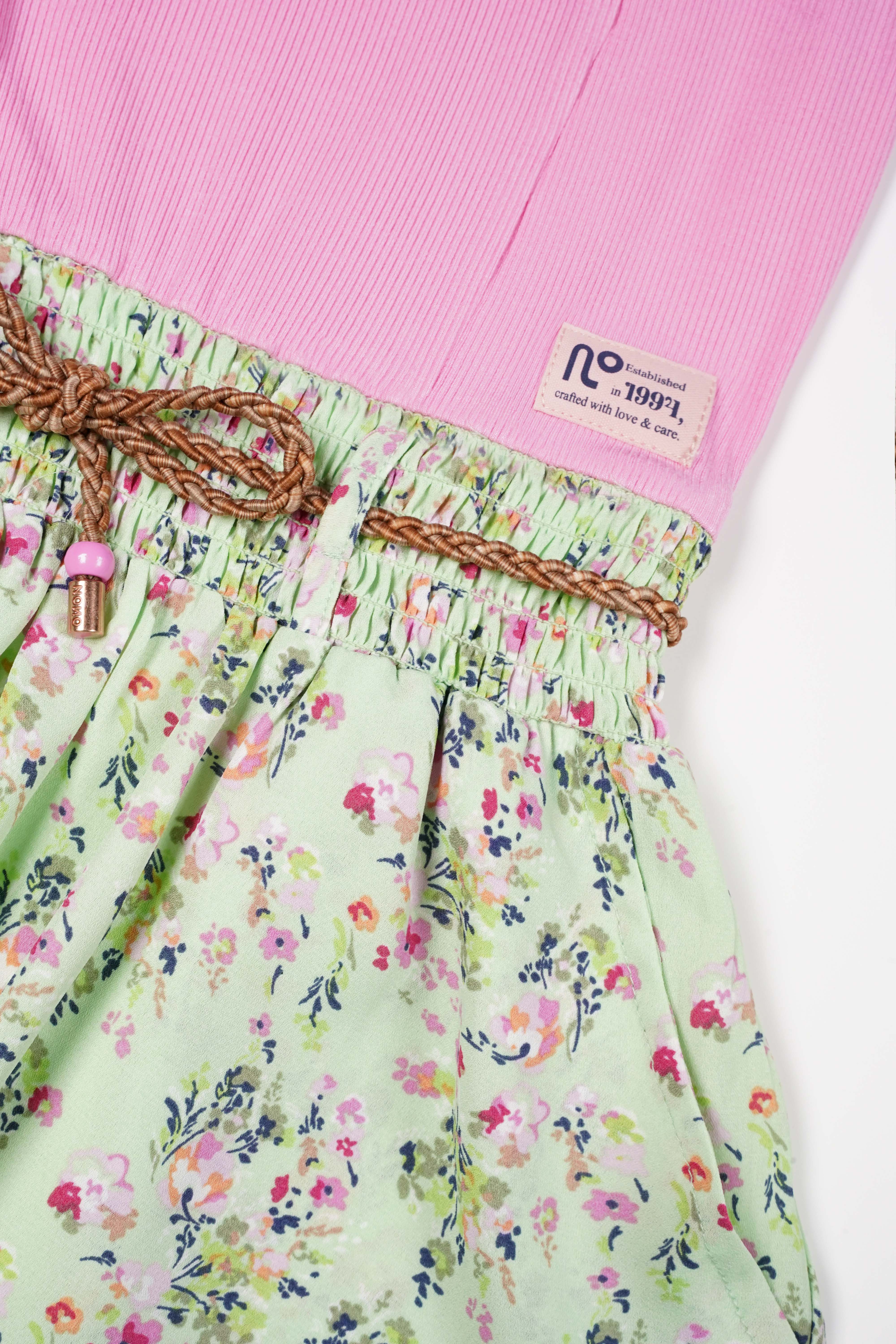 Maya Combi Jurk Roze