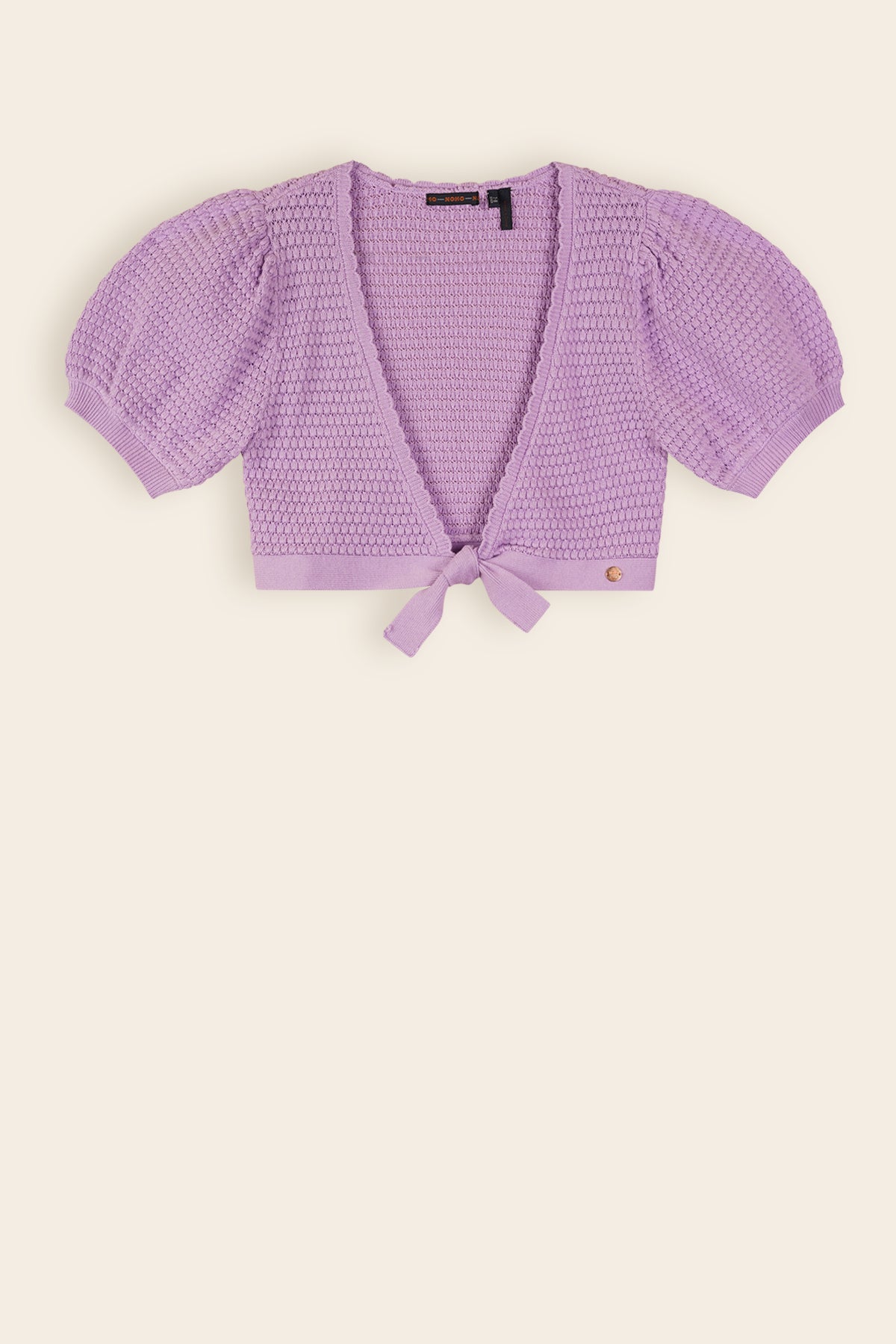 Azra Wrap Crop Vest Lilac