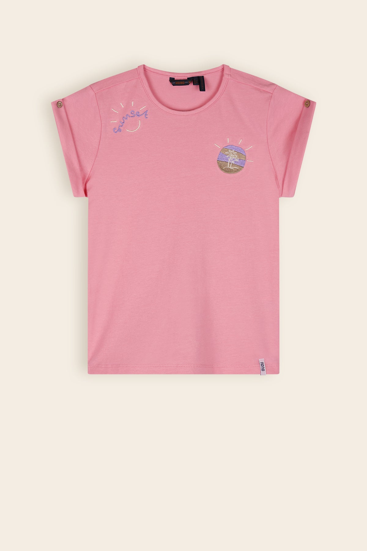 Kiki Basic Plus Tshirt Pink