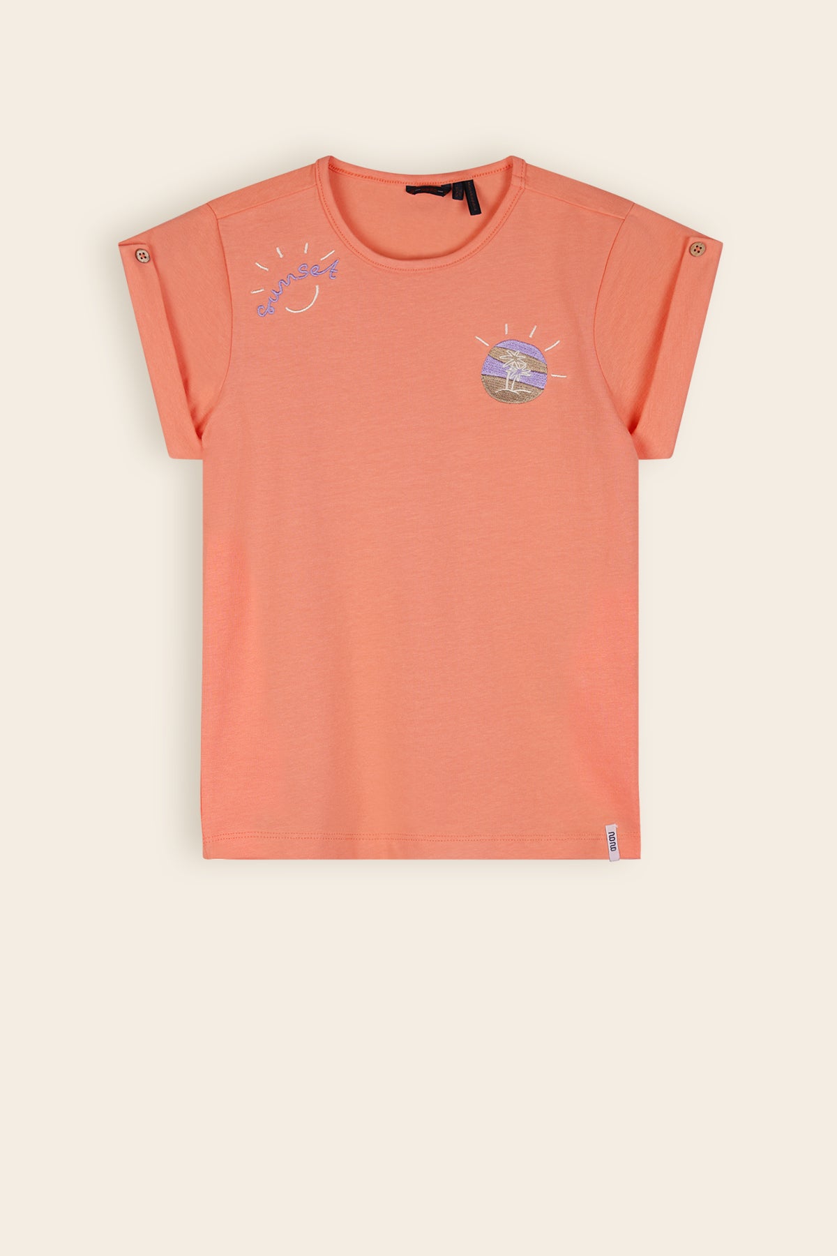 Kiki Basic Plus Tshirt Coral