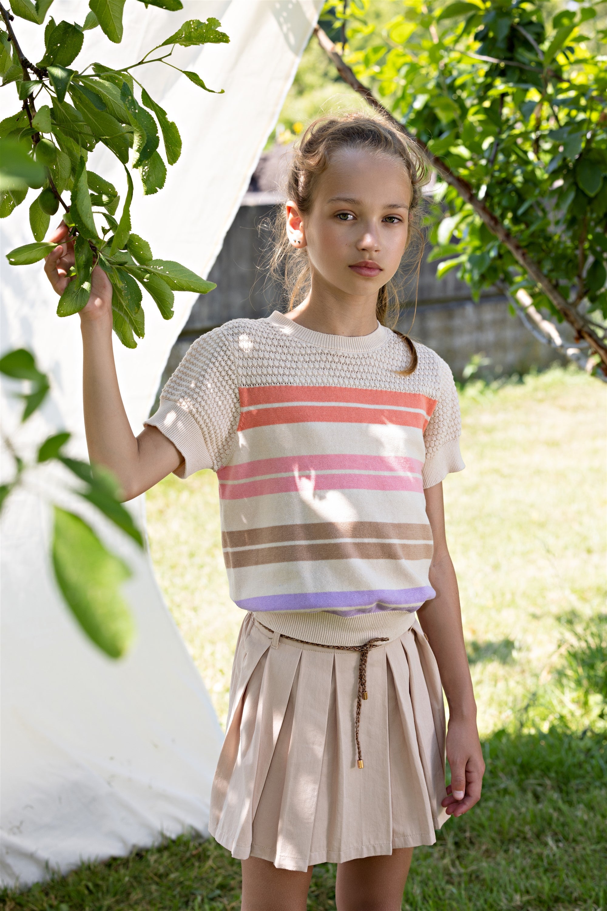 Sela Twill Skort Sand