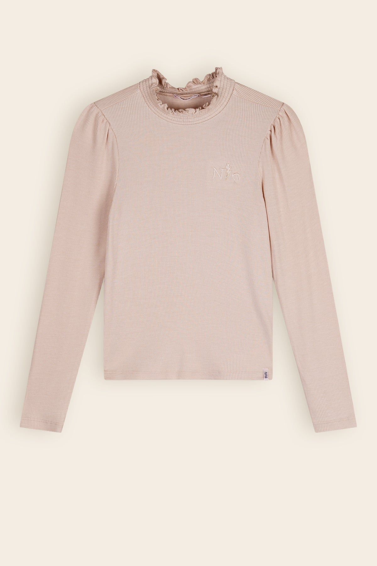 Koss Rib Jersey Tshirt Ivory