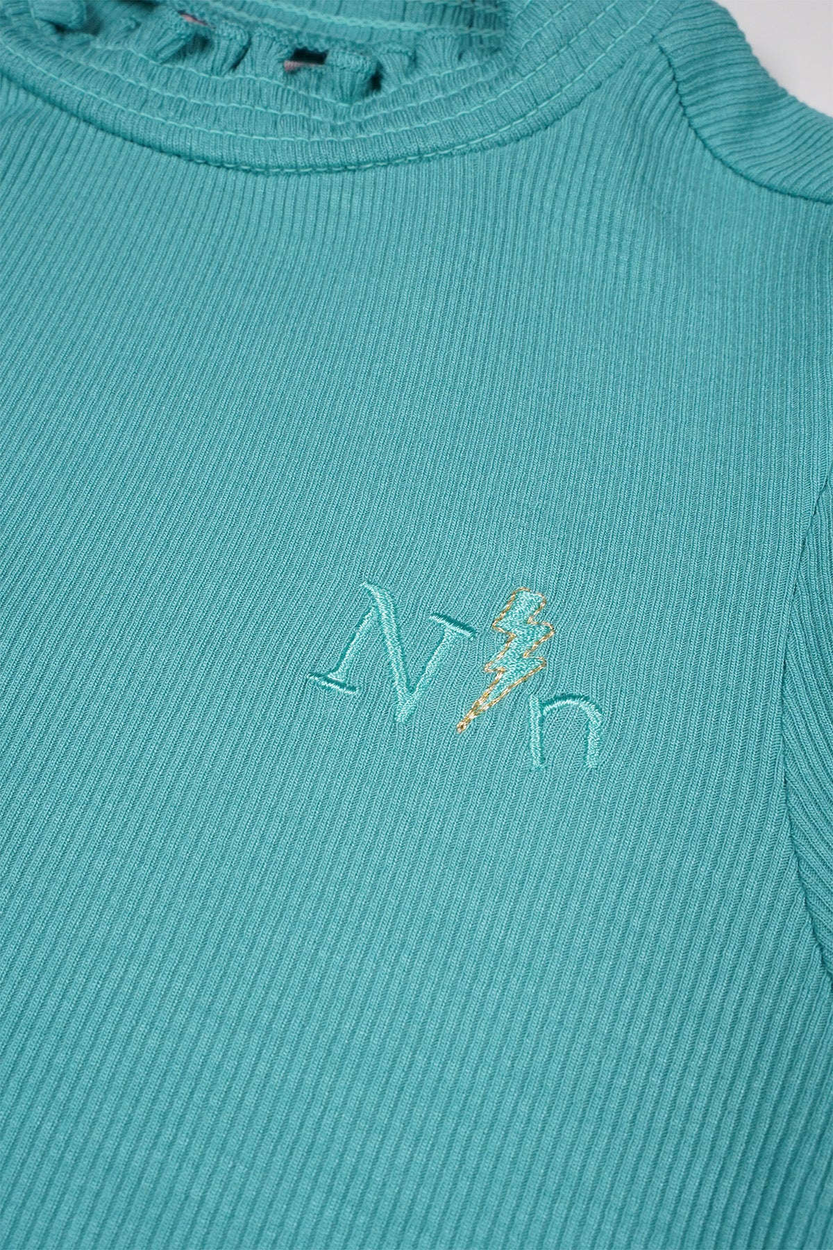 Koss Rib Jersey Tshirt Blue