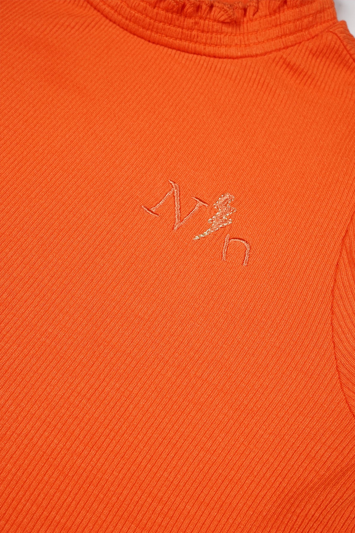 Koss Rib Jersey Tshirt Red