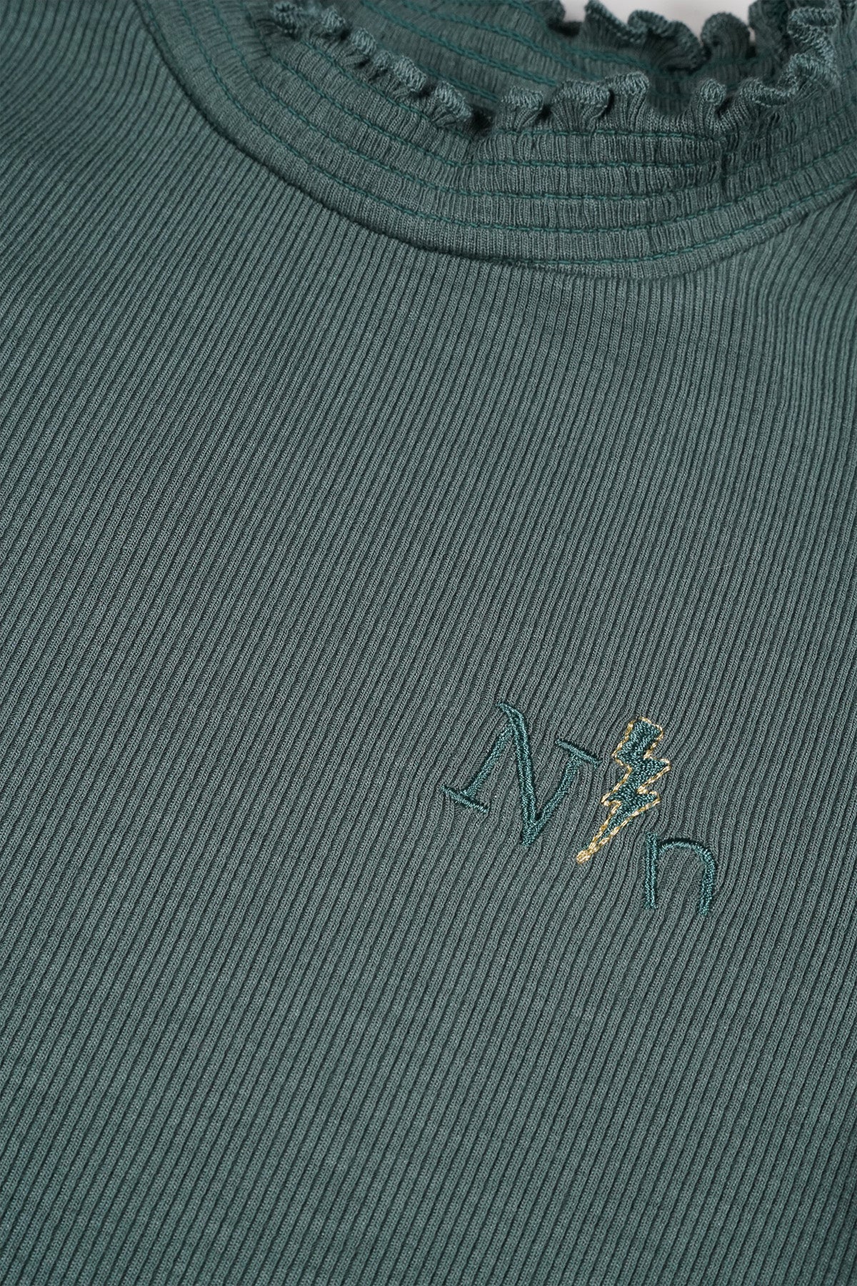Koss Rib Jersey Tshirt Green