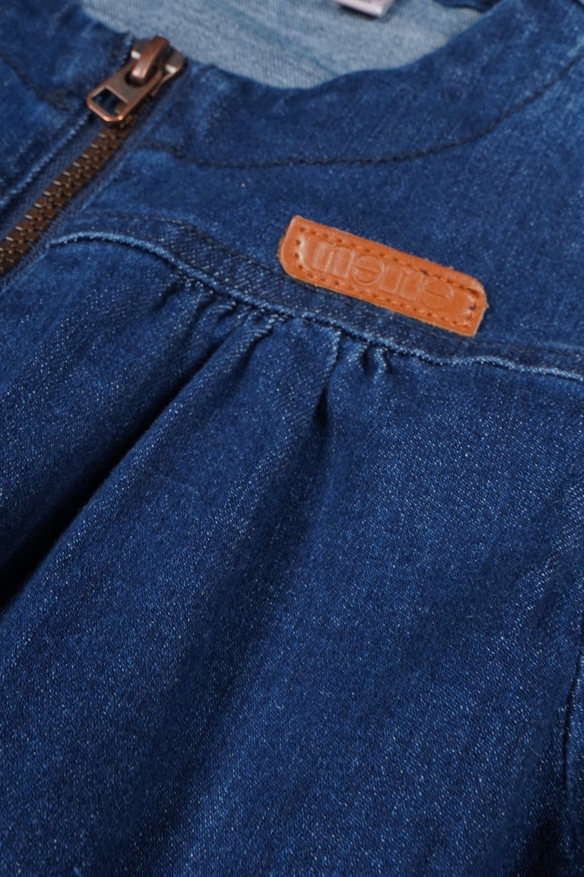 Omkeerbare Binnenjas & Light Weight Denim Jumpsuit Navy