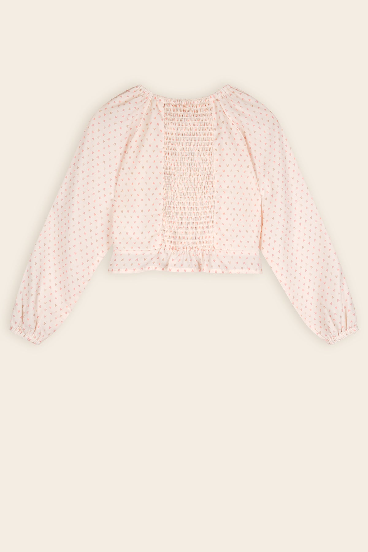 Tomas Hartjes Geprinte Blouse Ivoor