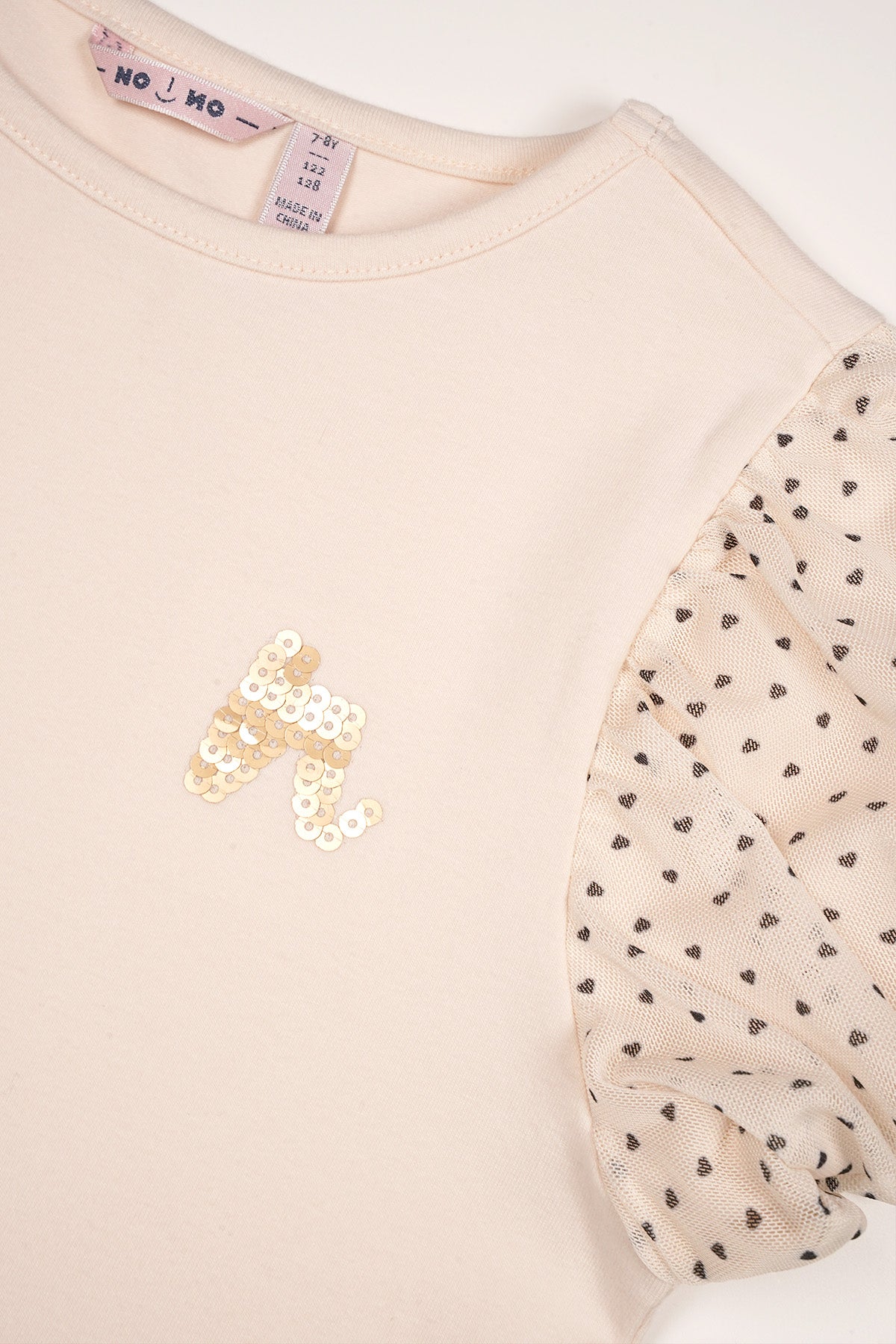 Kaya Tshirt Ballon Mouw Ivoor