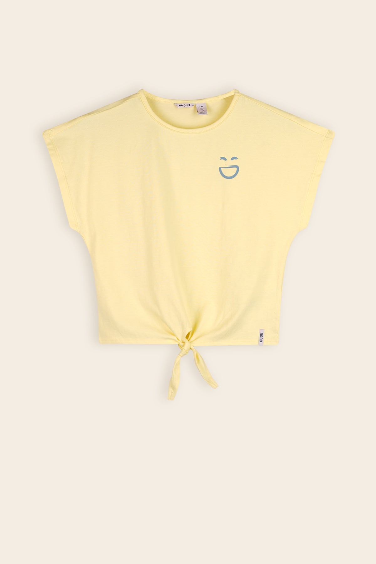 Kate Geknoopt Tshirt Geel