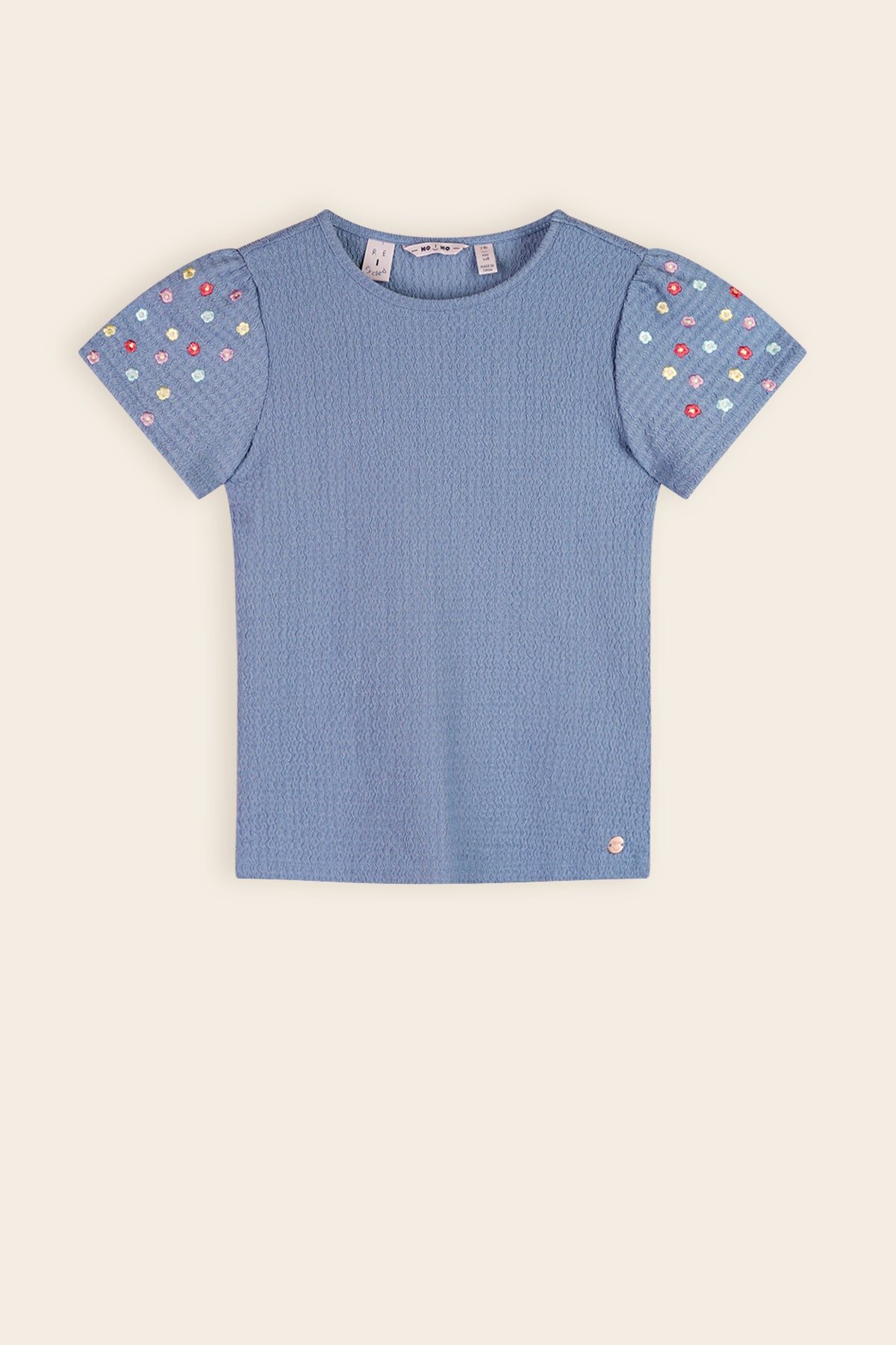Kaby Top Vintage Denim Blauw