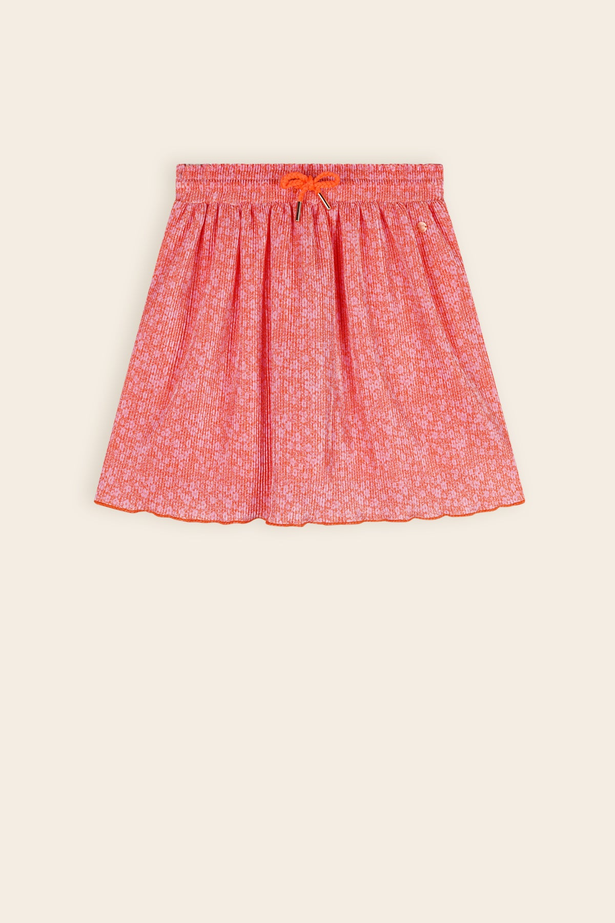 Norah Plissee Rok Koraal