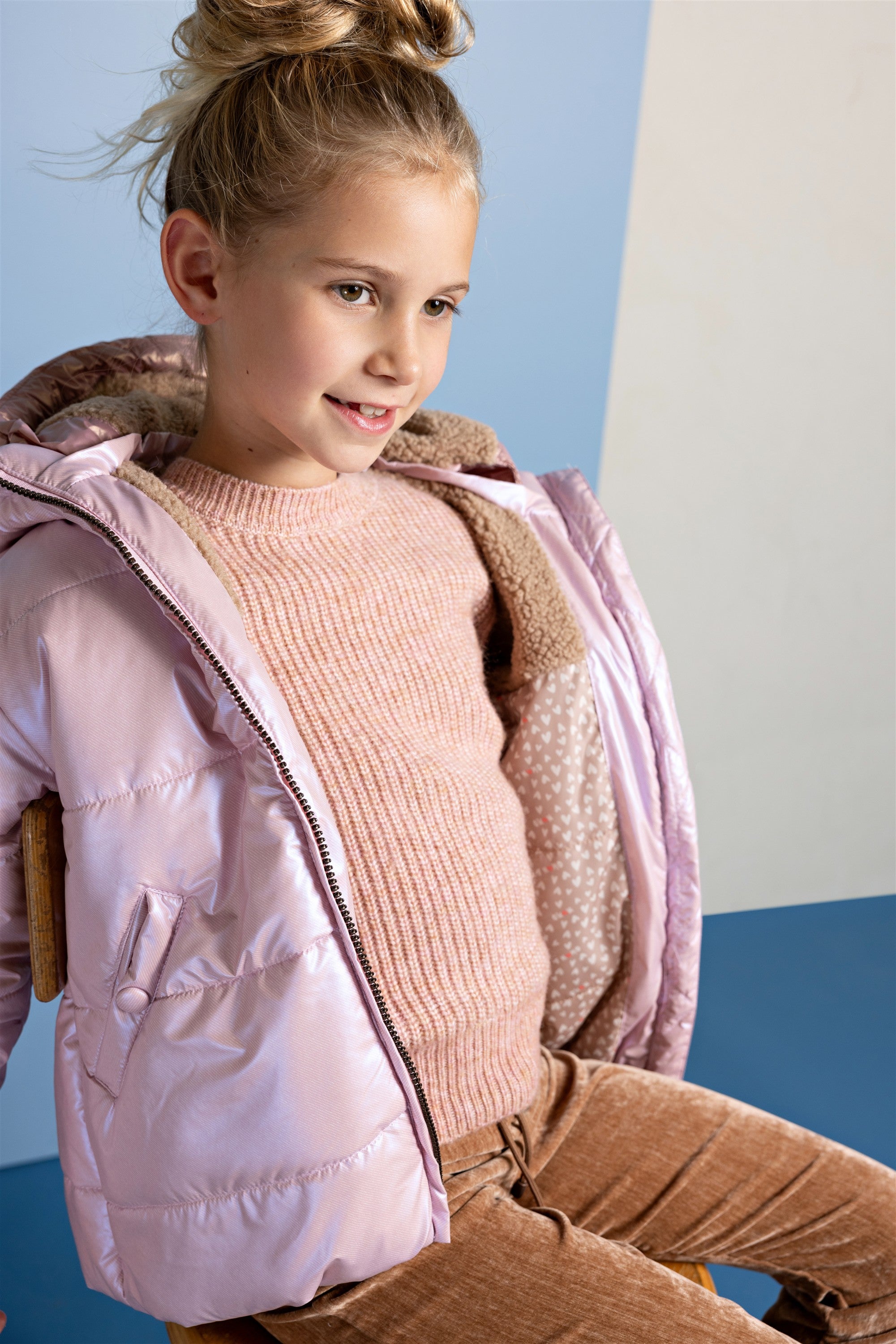 Bubble Winterjas Roze