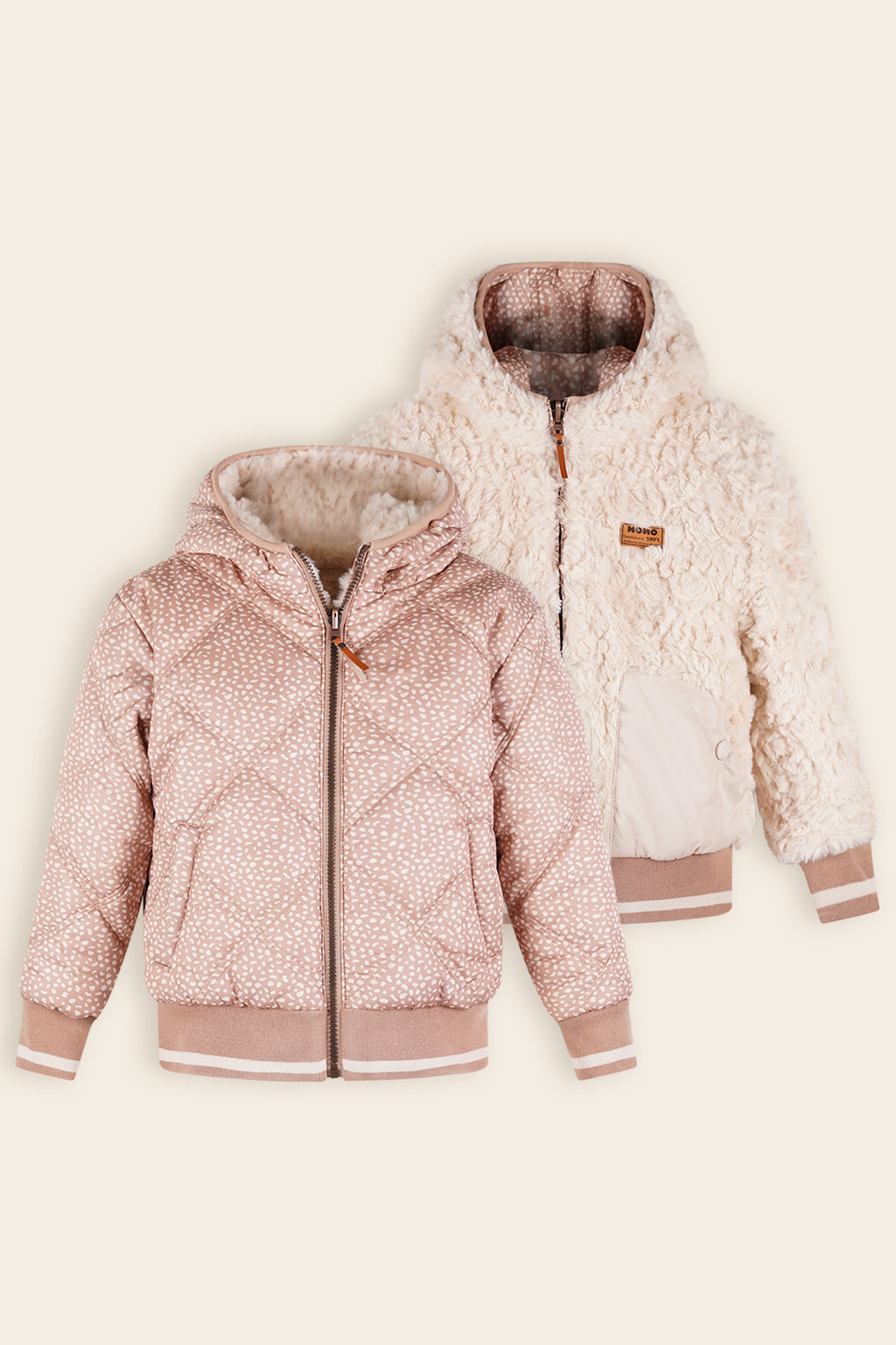 Bomby Reversible Winterjas Navy