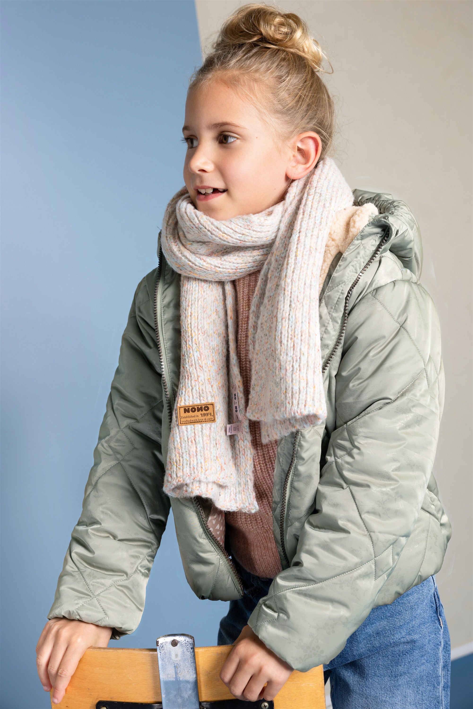Button Winterjas Groen