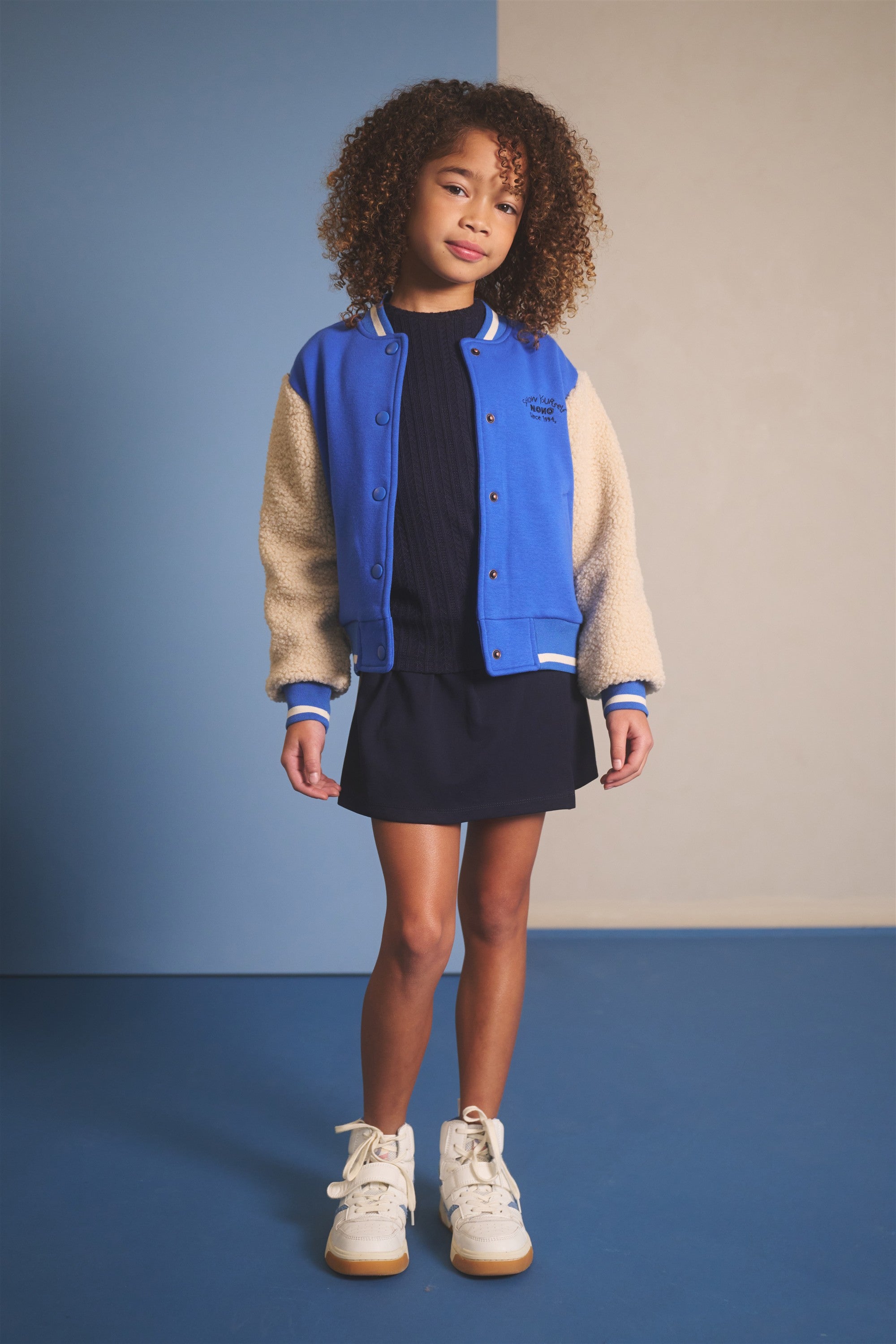 Darsy Varsity Jasje Blauw