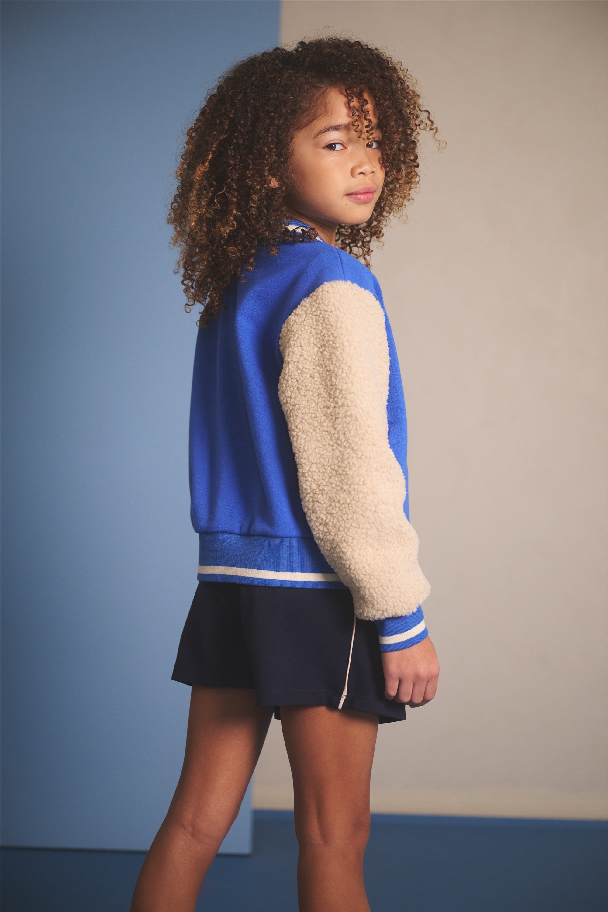 Darsy Varsity Jasje Blauw